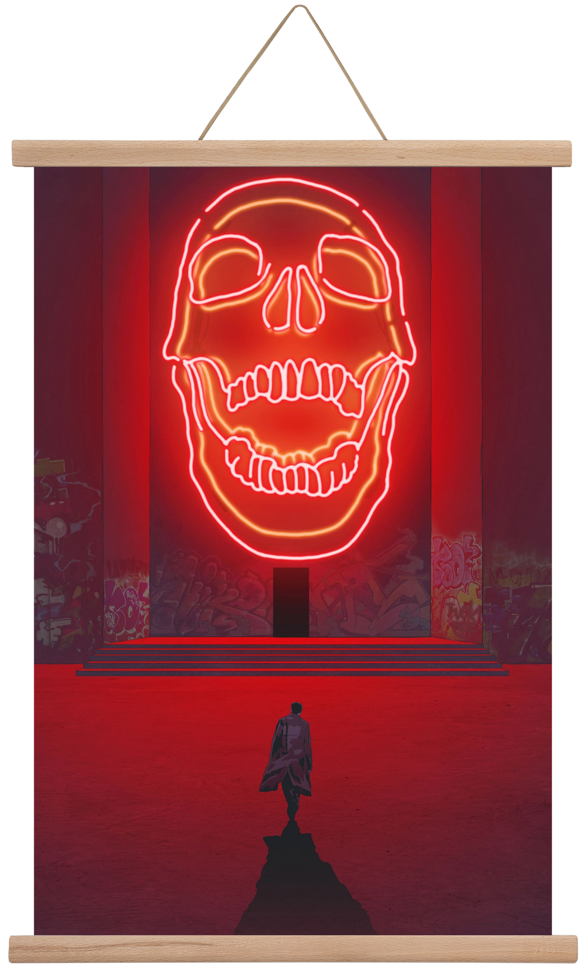 Temple of Passions, 40x60 cm (40x60 cm), Tölgy akasztó