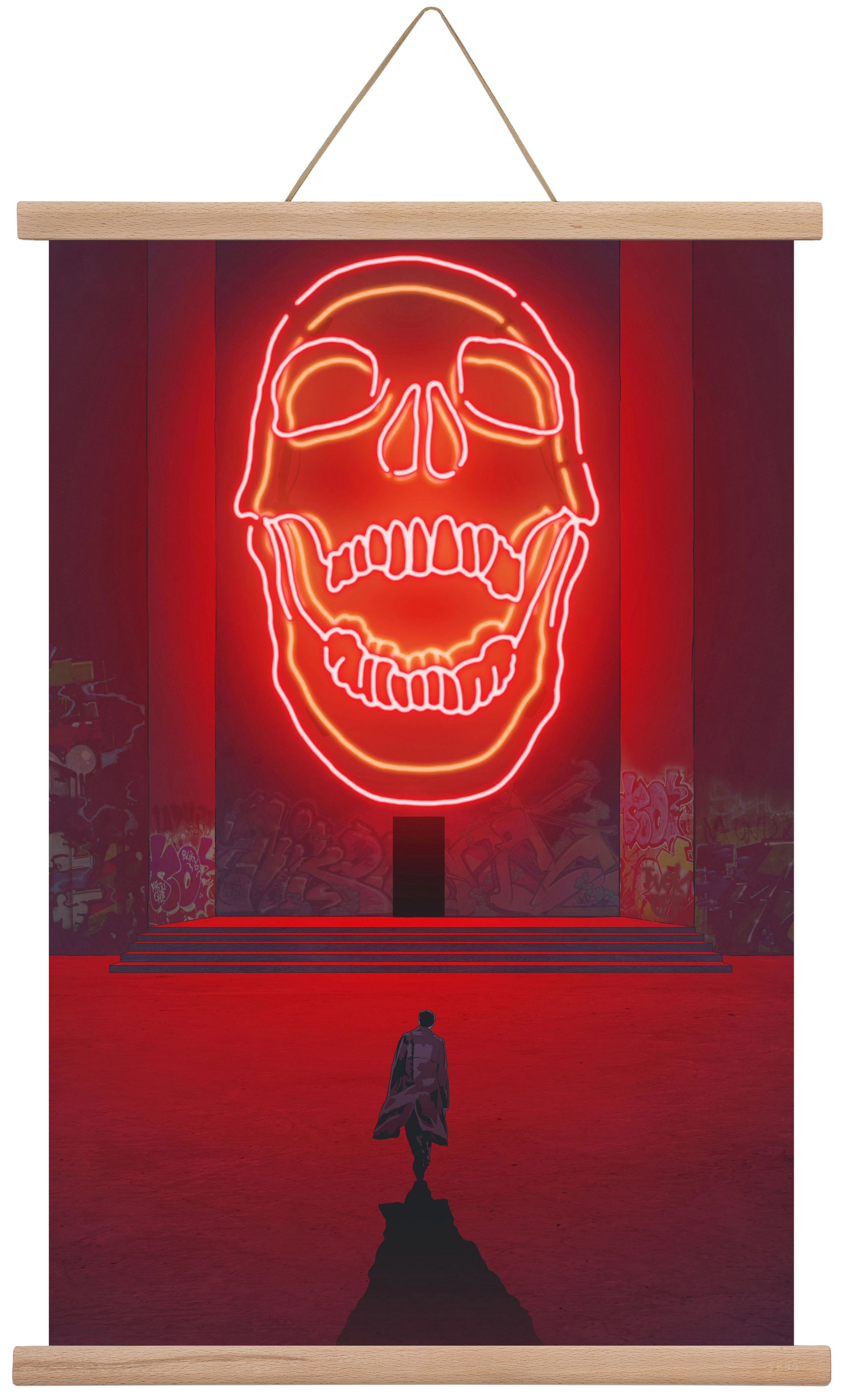 Temple of Passions, 40x60 cm (40x60 cm), Tölgy akasztó