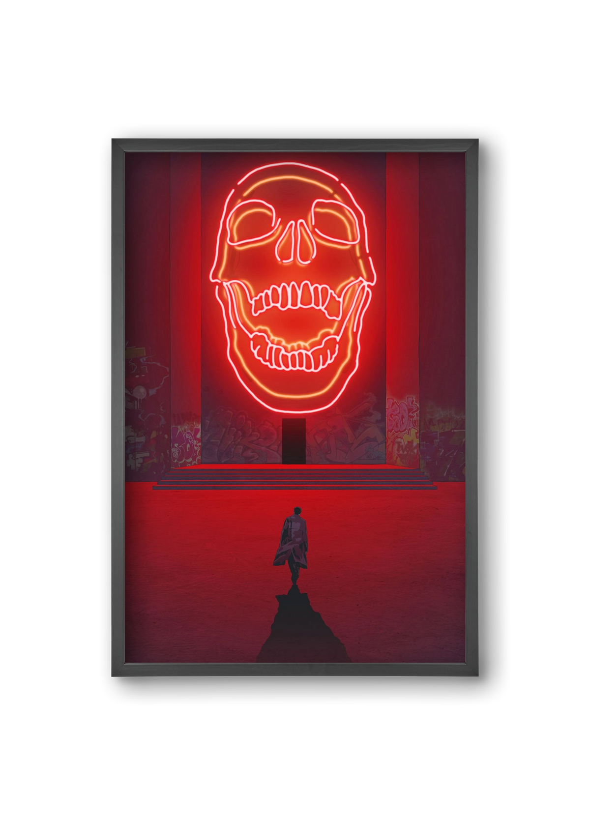 Temple of Passions, 20x30 cm (20x30 cm), Fekete keret