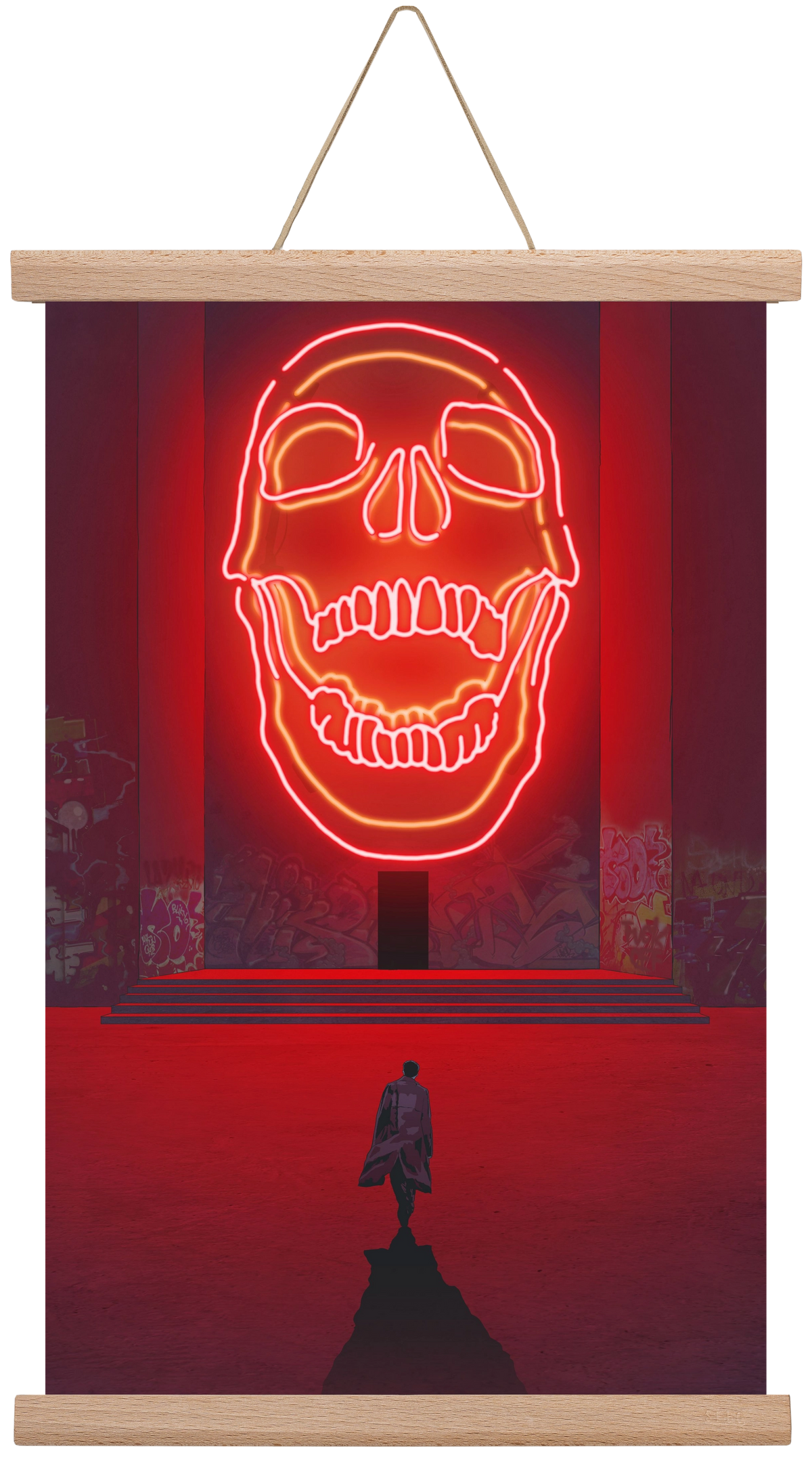 Temple of Passions, 30x45 cm (30x45 cm), Tölgy akasztó