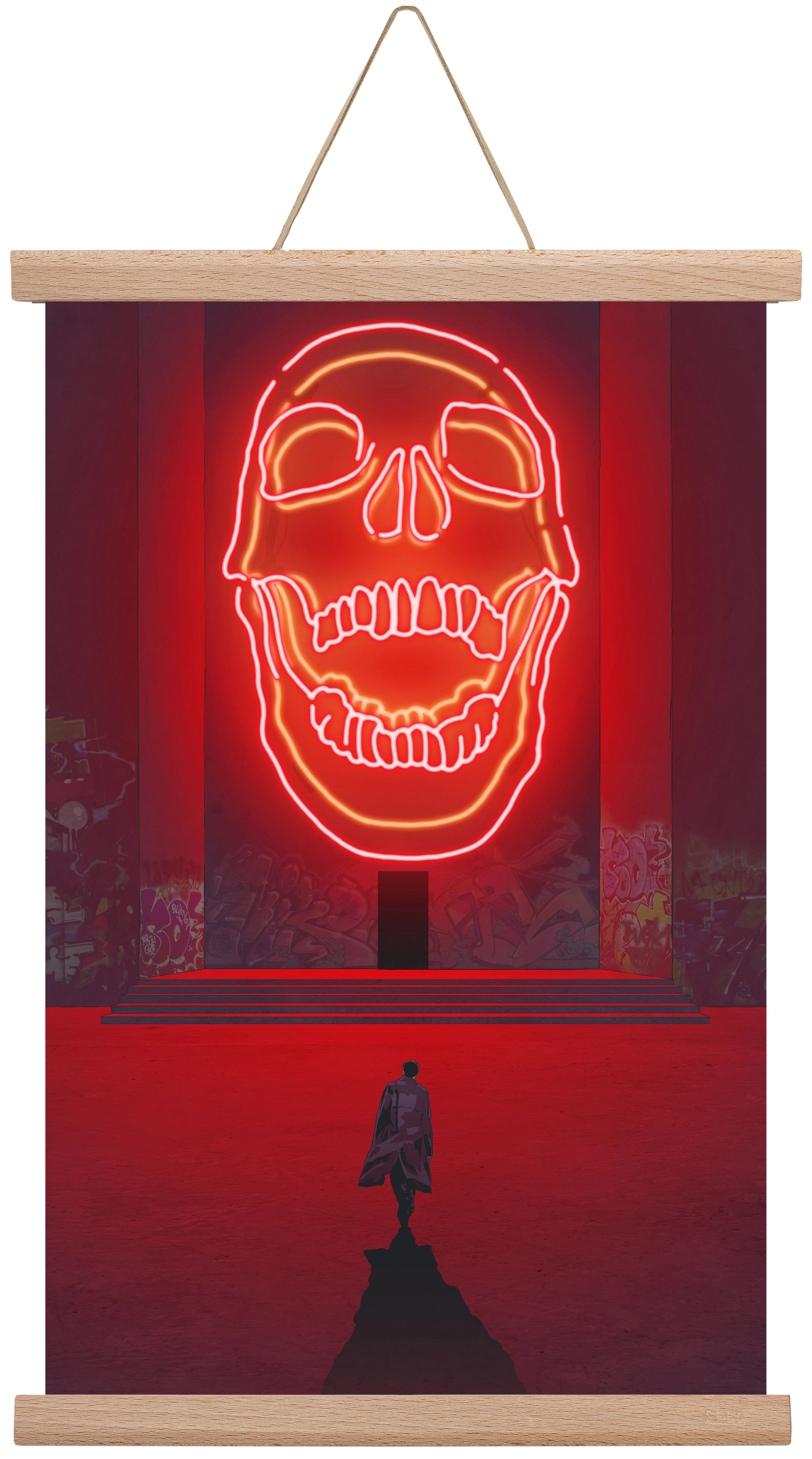 Temple of Passions, 30x45 cm (30x45 cm), Tölgy akasztó