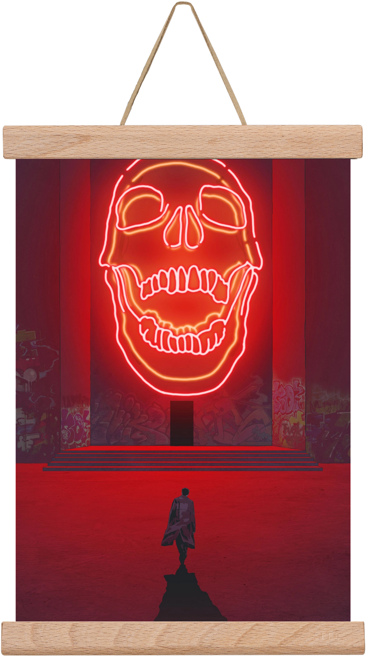 Temple of Passions, 20x30 cm (20x30 cm), Tölgy akasztó