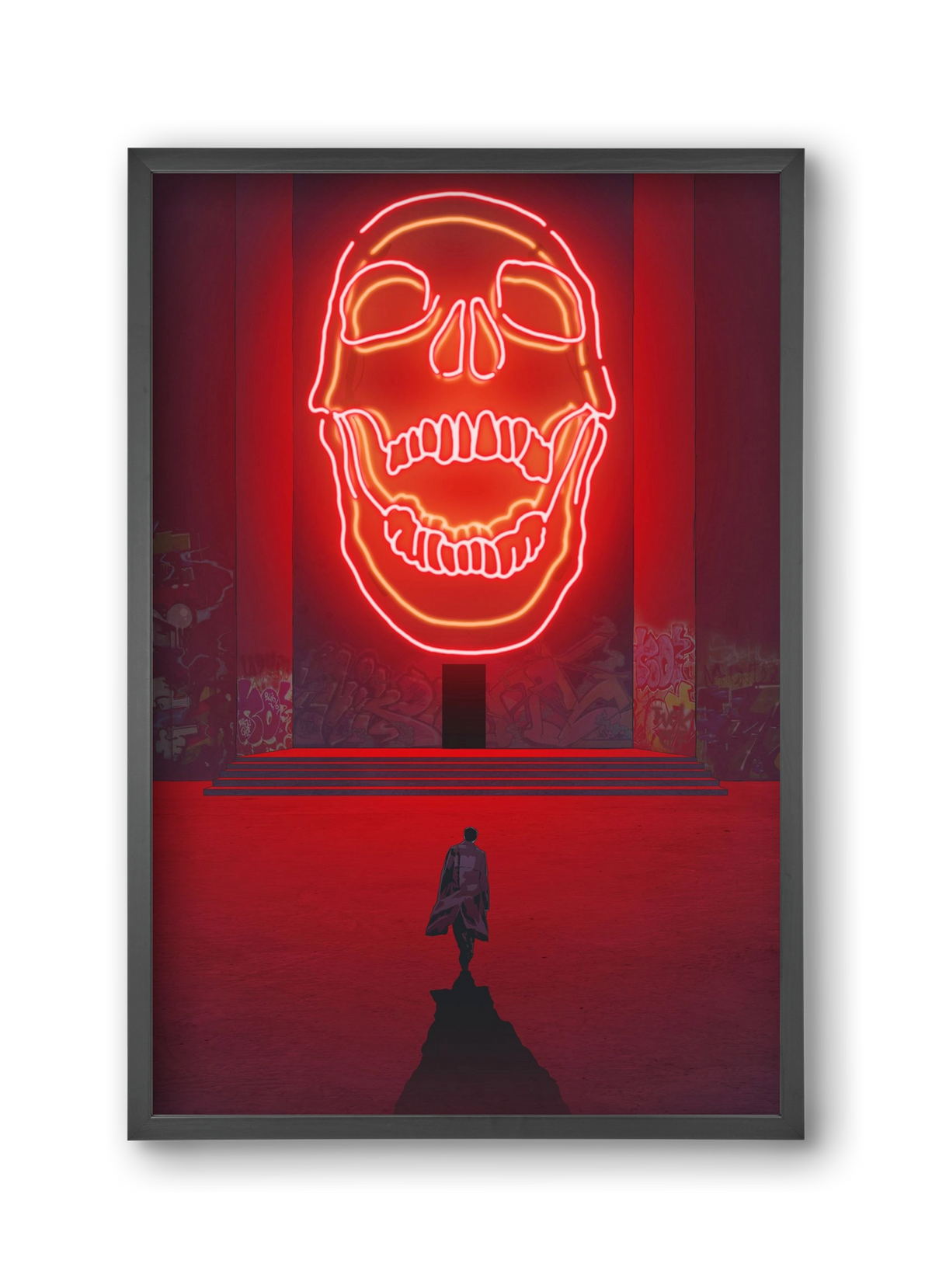 Temple of Passions, 30x45 cm (30x45 cm), Fekete keret