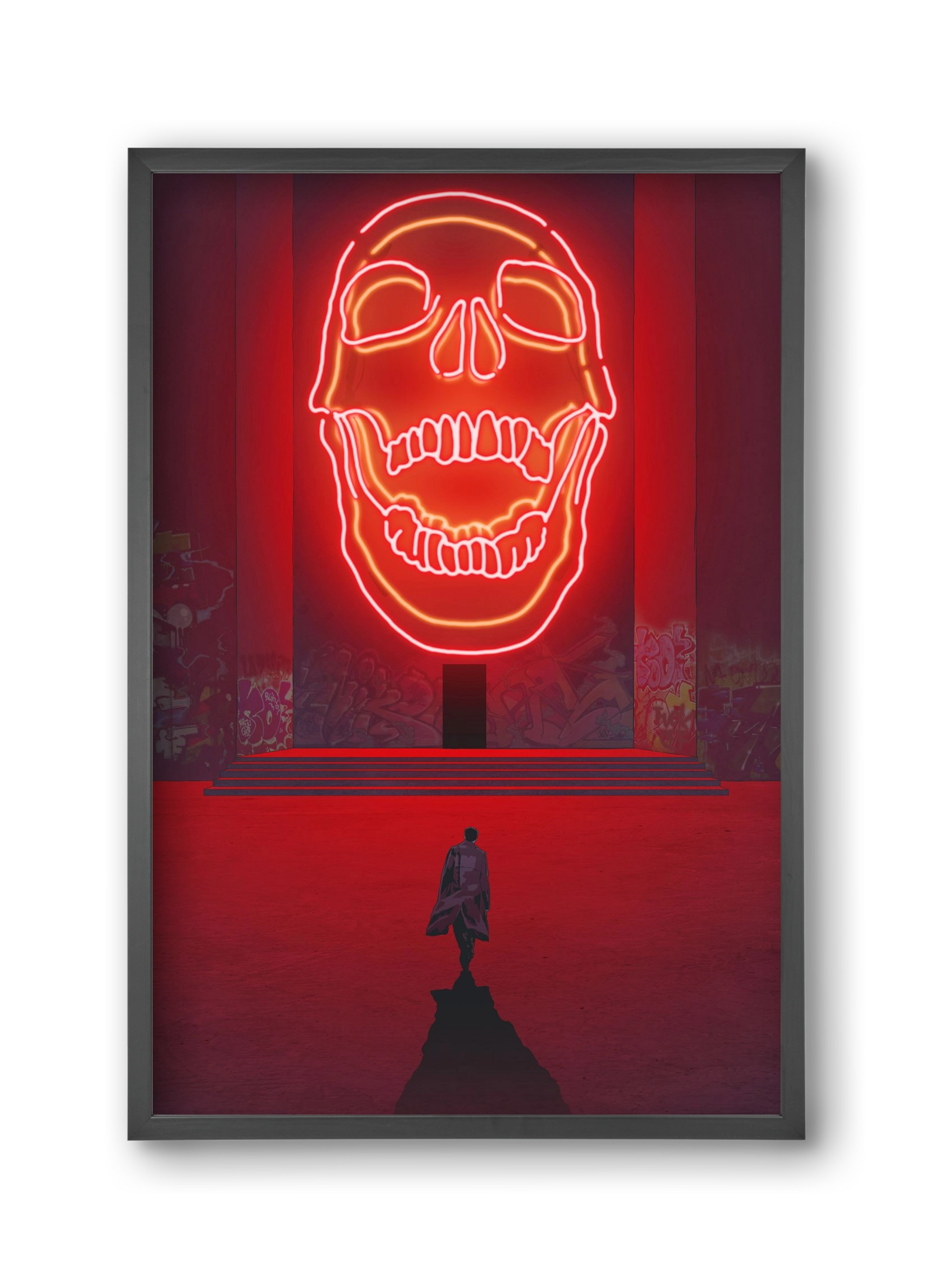 Temple of Passions, 30x45 cm (30x45 cm), Fekete keret