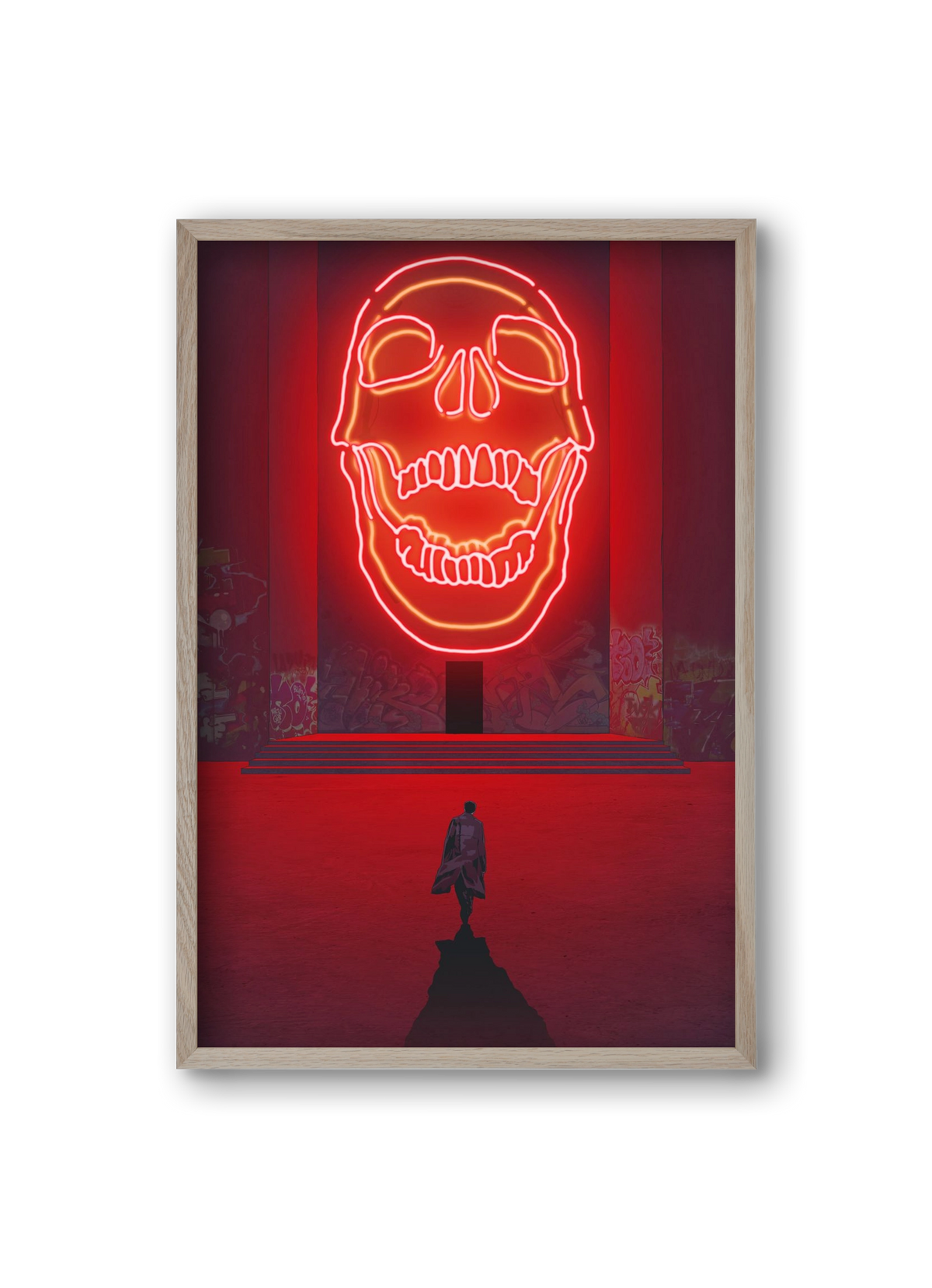 Temple of Passions, 20x30 cm (20x30 cm), Tölgy keret