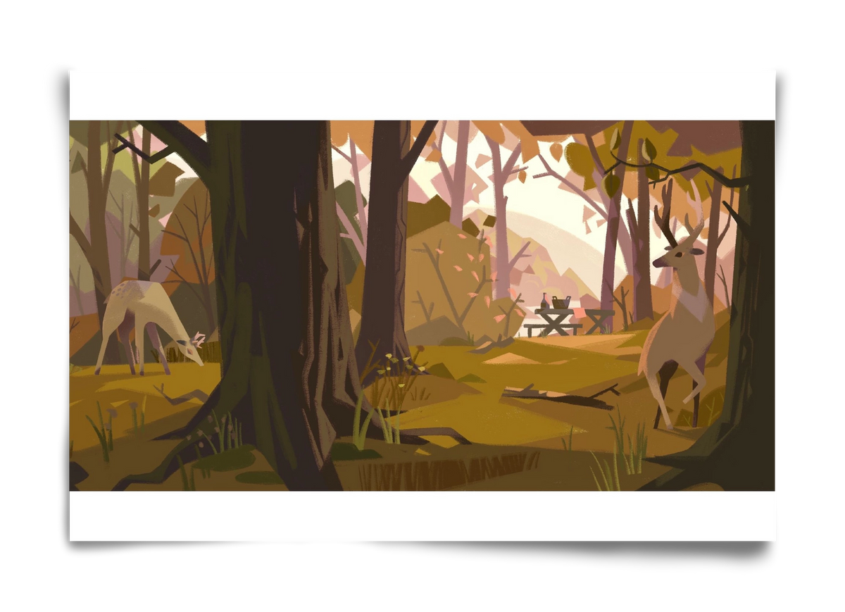 Autumn vibes, 60x40 cm, Keret nélkül