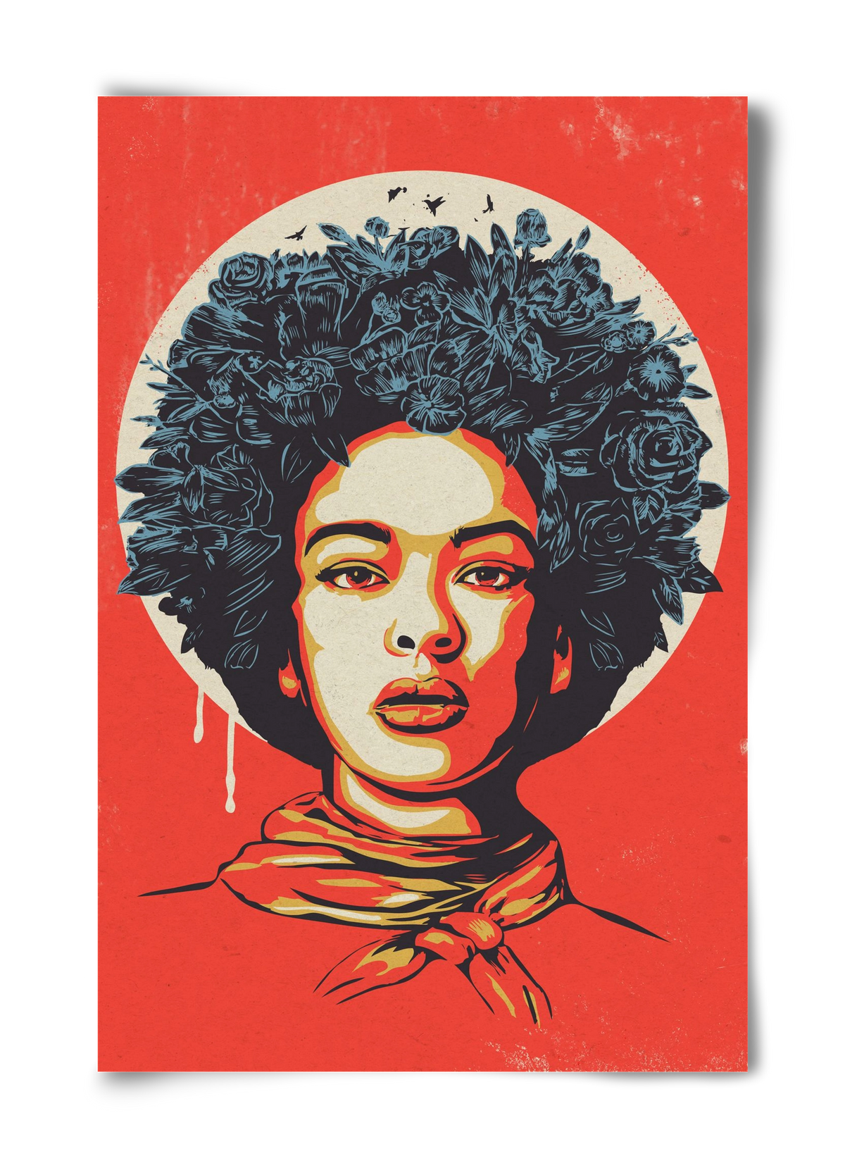 Flower Power, 40x60 cm, Keret nélkül