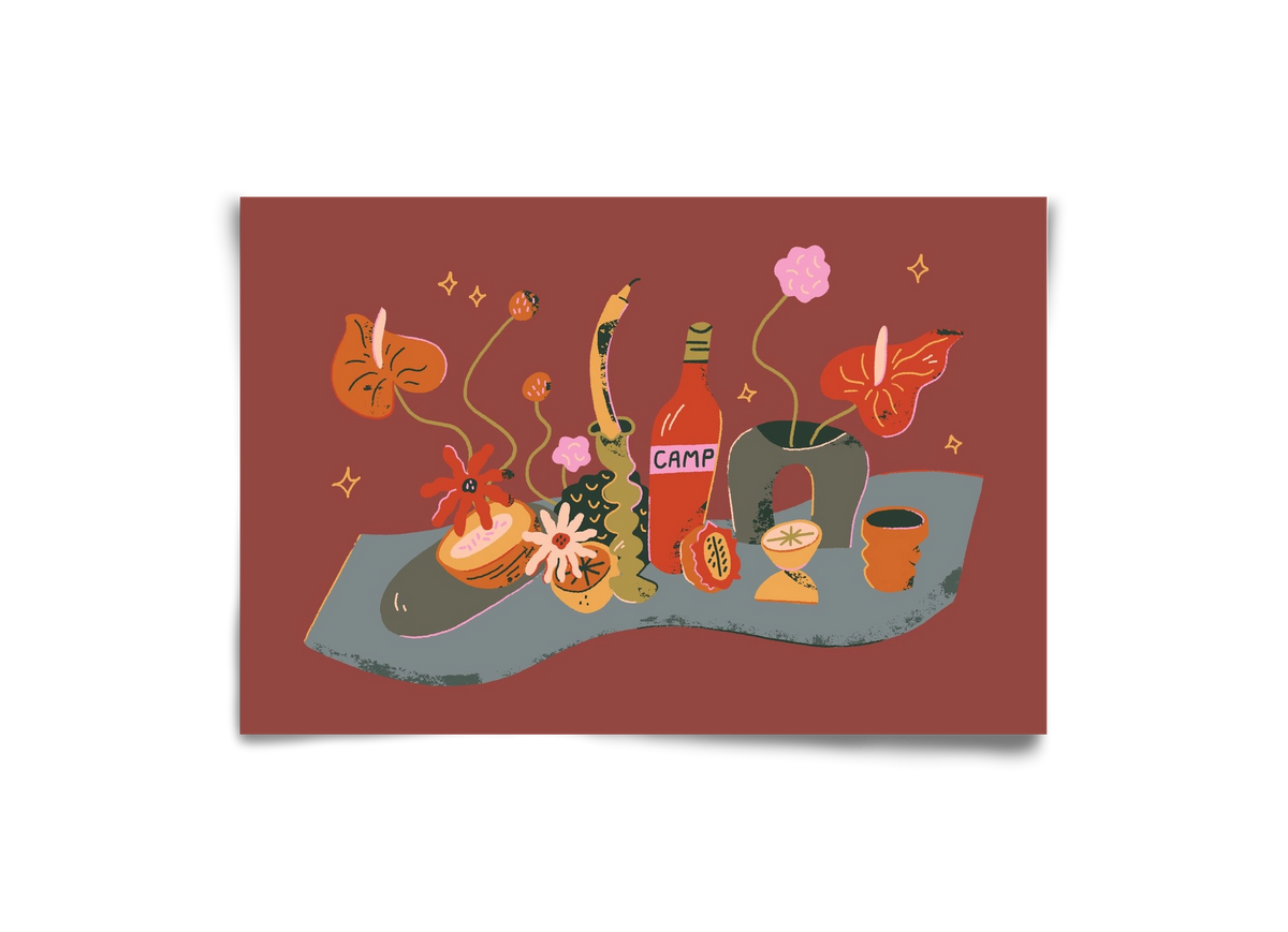 Stillife, 30x20 cm, Keret nélkül