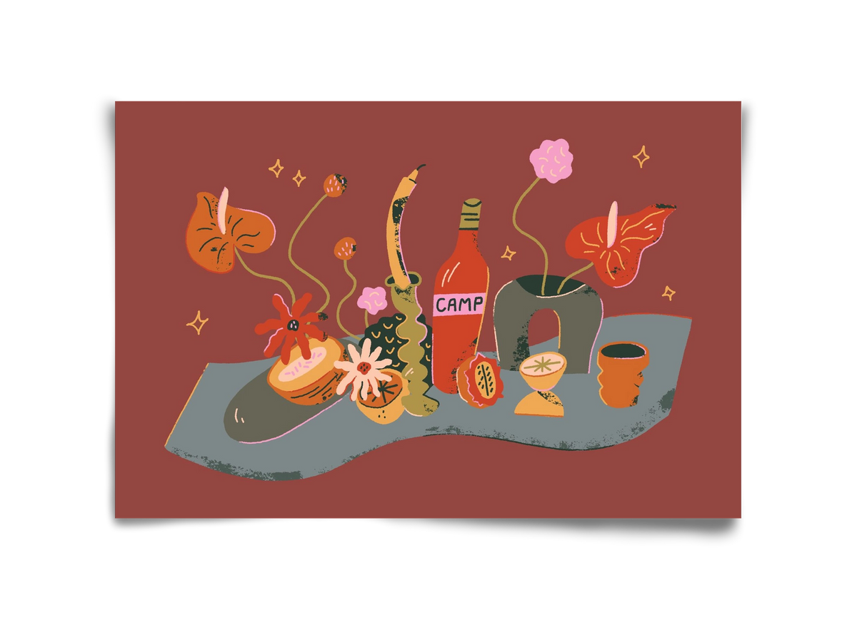 Stillife, 45x30 cm, Keret nélkül