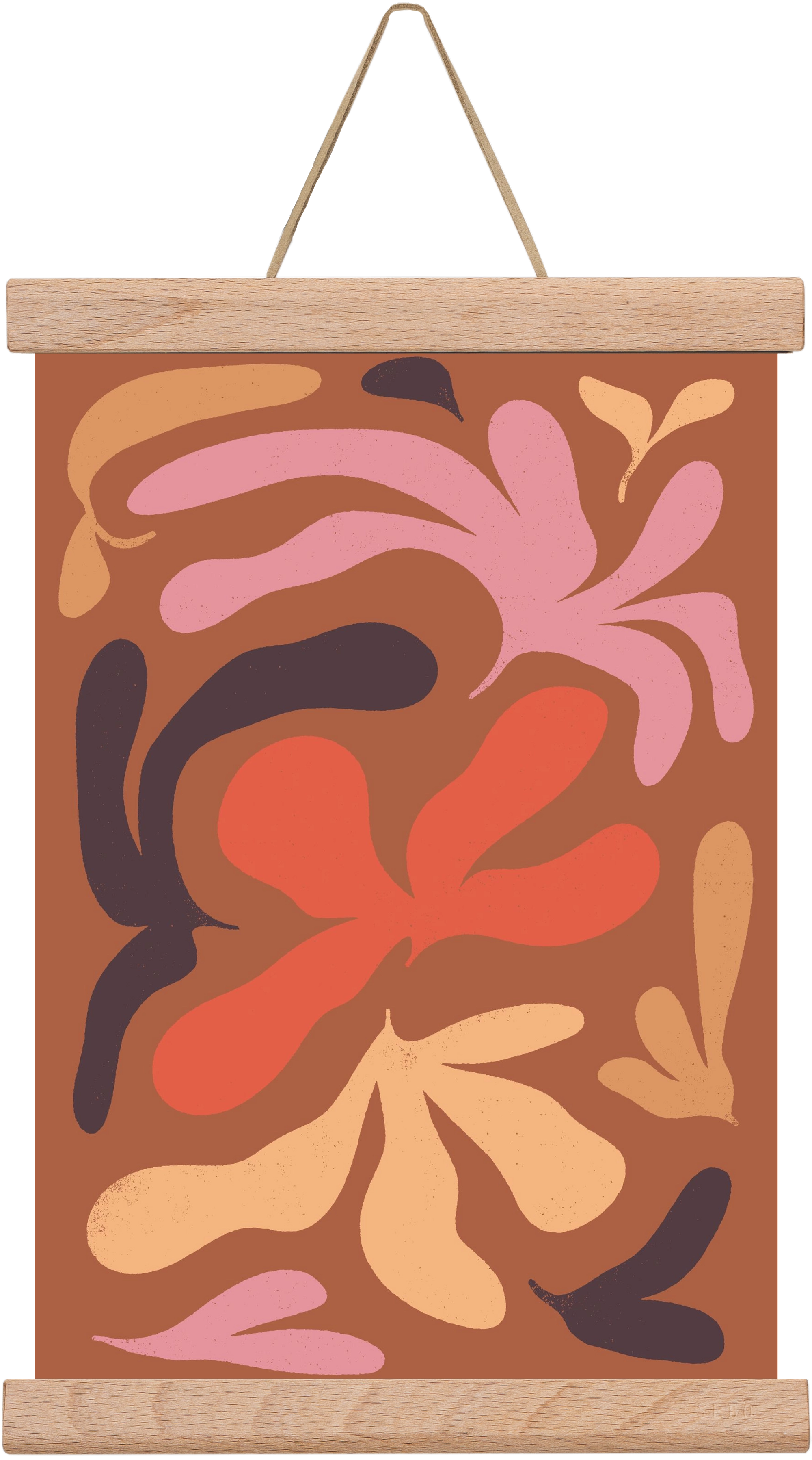 Leaves, 20x30 cm (20x30 cm), Tölgy akasztó