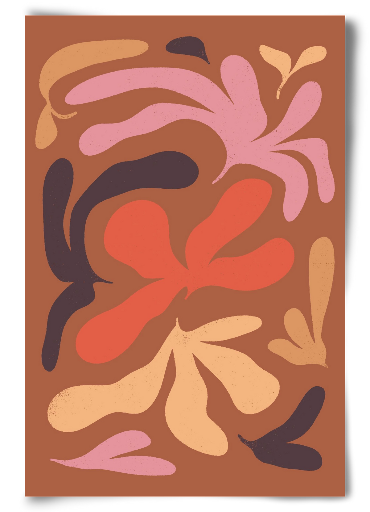 Leaves, 60x90 cm, Keret nélkül