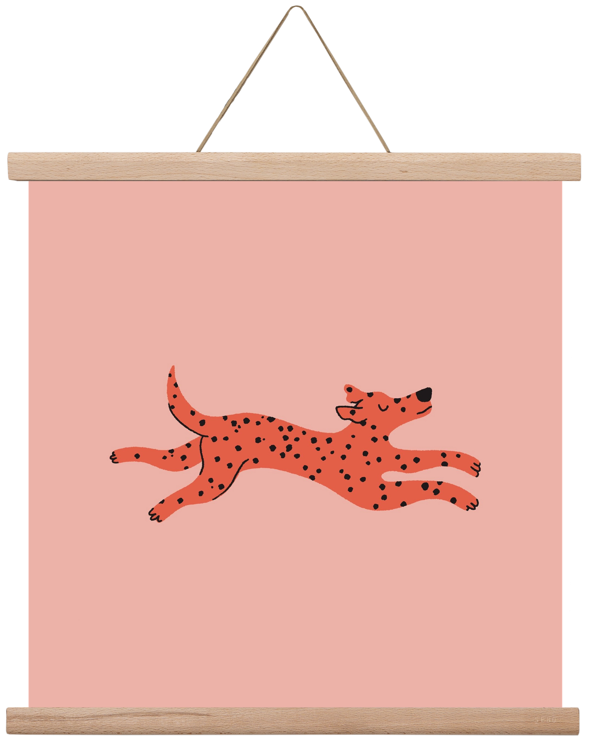 Spots, 40x40 cm (40x40 cm), Tölgy akasztó