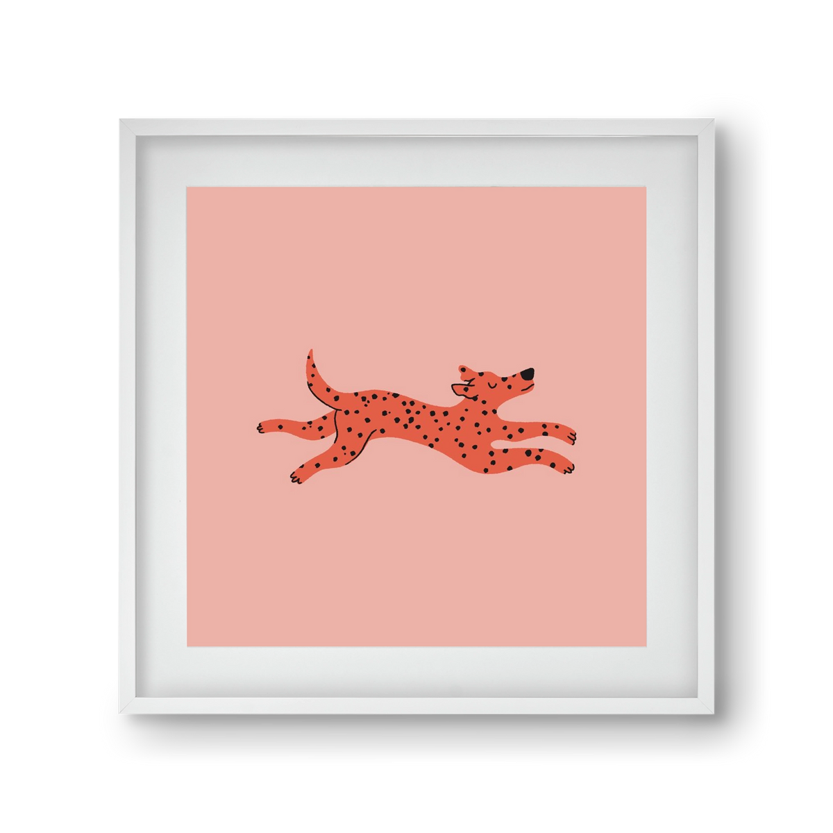 Spots, 30x30 cm (20x20 cm), Fehér keret, paszpartuval