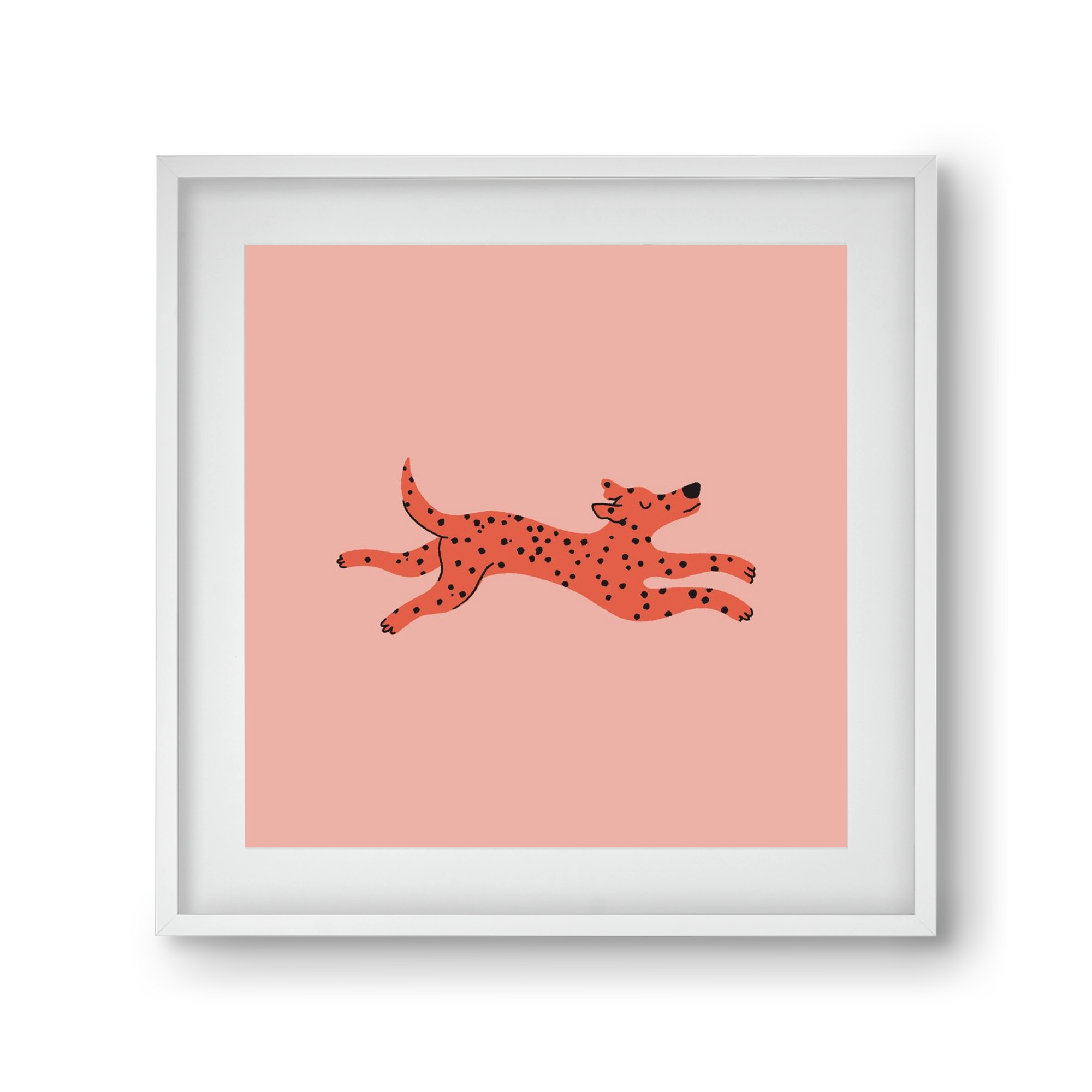 Spots, 30x30 cm (20x20 cm), Fehér keret, paszpartuval