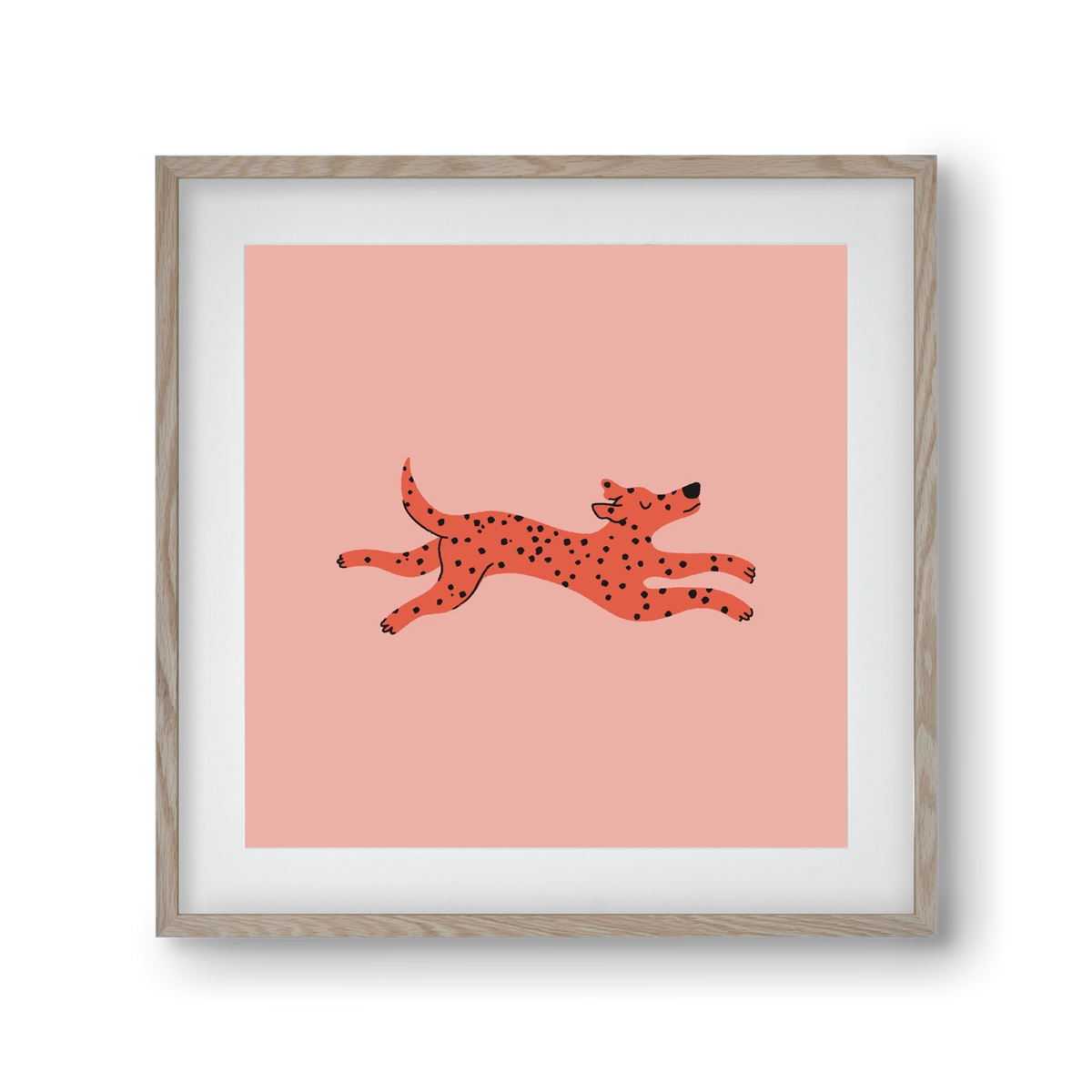 Spots, 30x30 cm (20x20 cm), Tölgy keret, paszpartuval