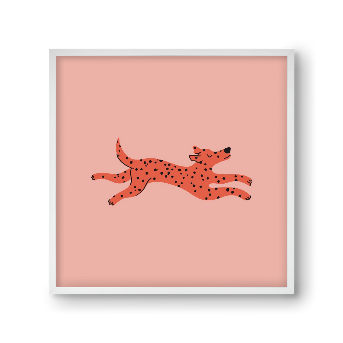 Spots, 30x30 cm (30x30 cm), Fehér keret