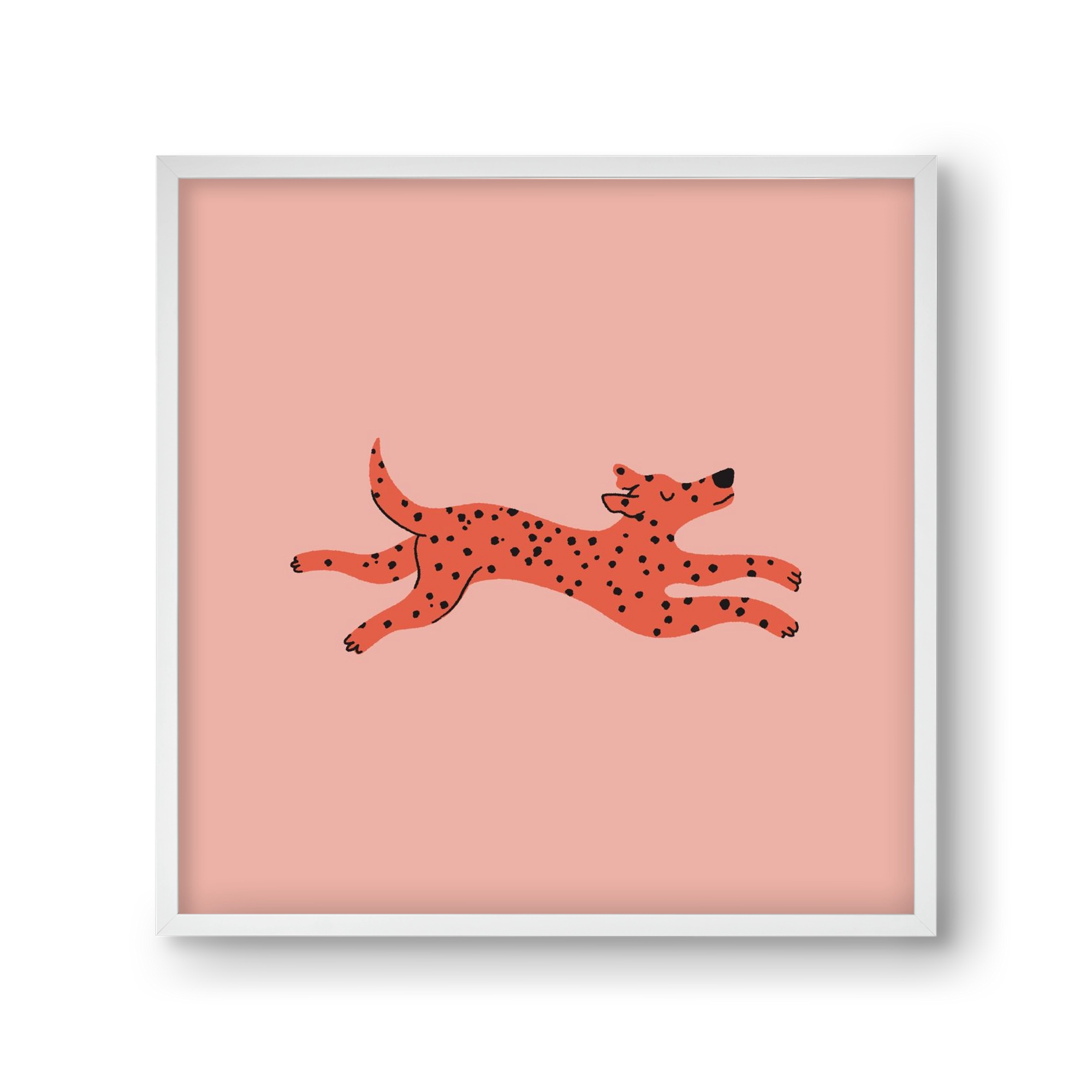 Spots, 30x30 cm (30x30 cm), Fehér keret