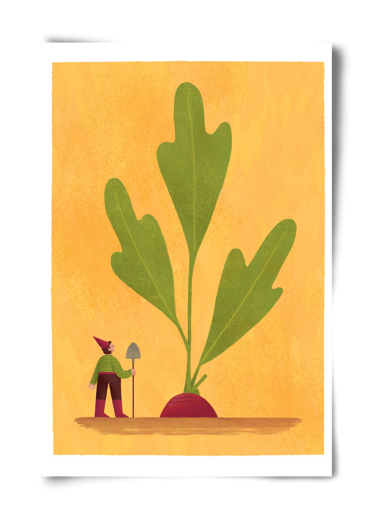 Kerti törpe, 40x60 cm, Keret nélkül