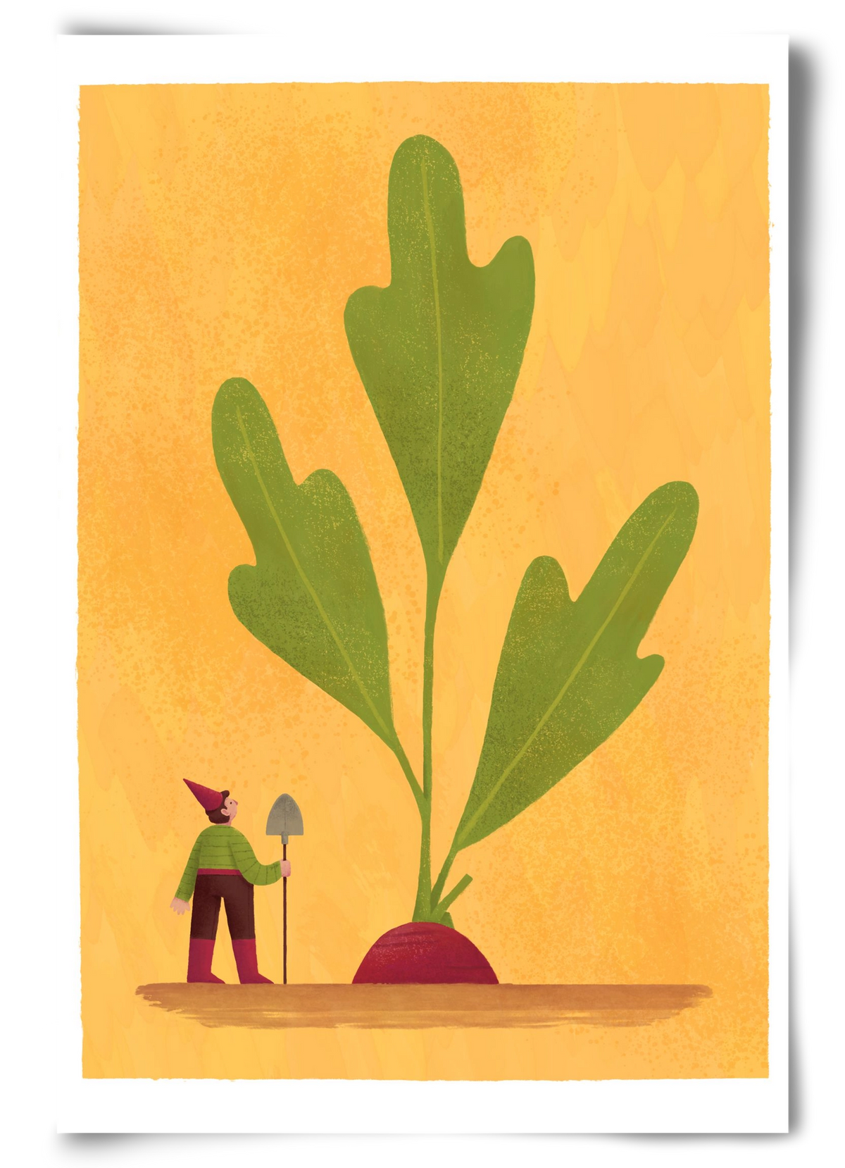 Kerti törpe, 60x90 cm, Keret nélkül