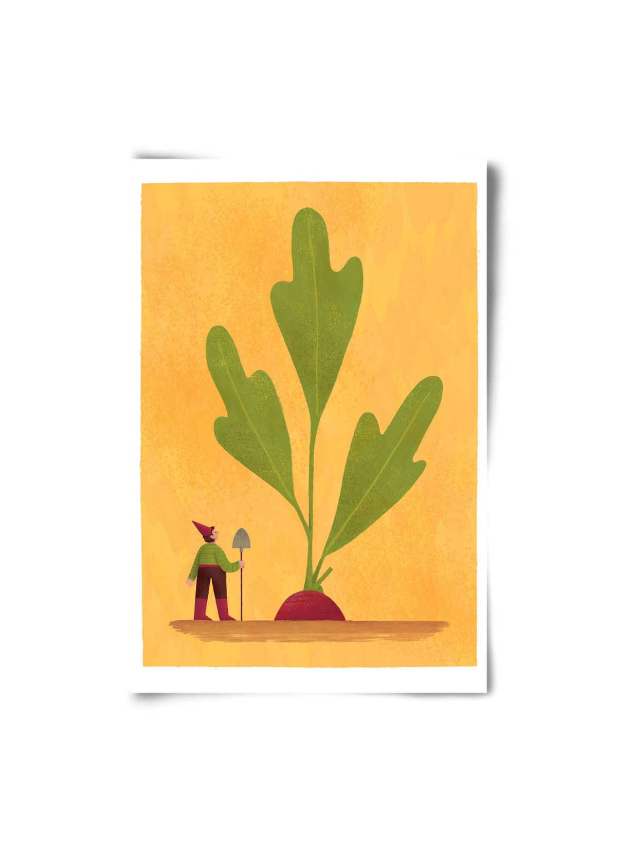 Kerti törpe, 20x30 cm, Keret nélkül