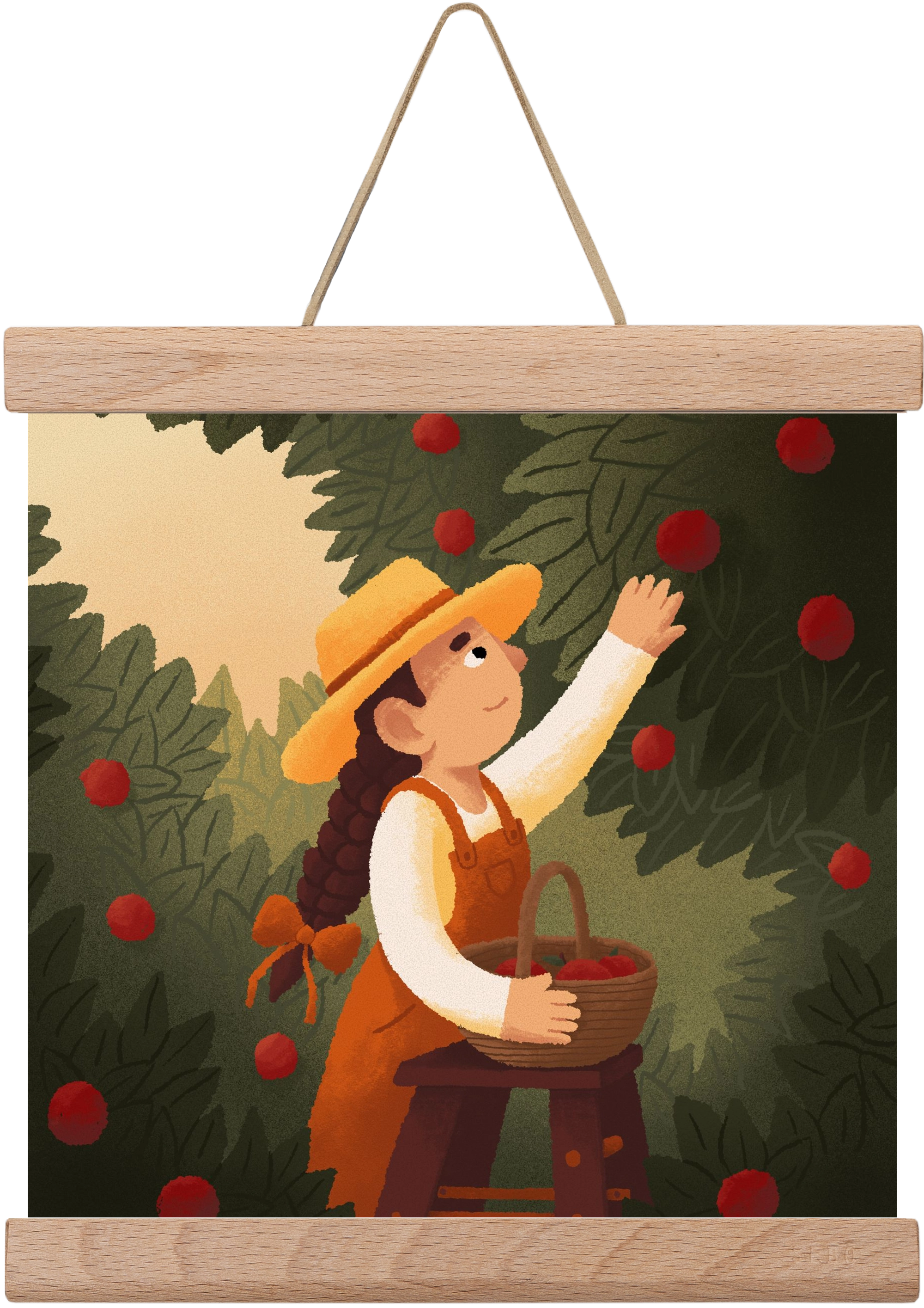 Harvest, 20x20 cm (20x20 cm), Tölgy akasztó