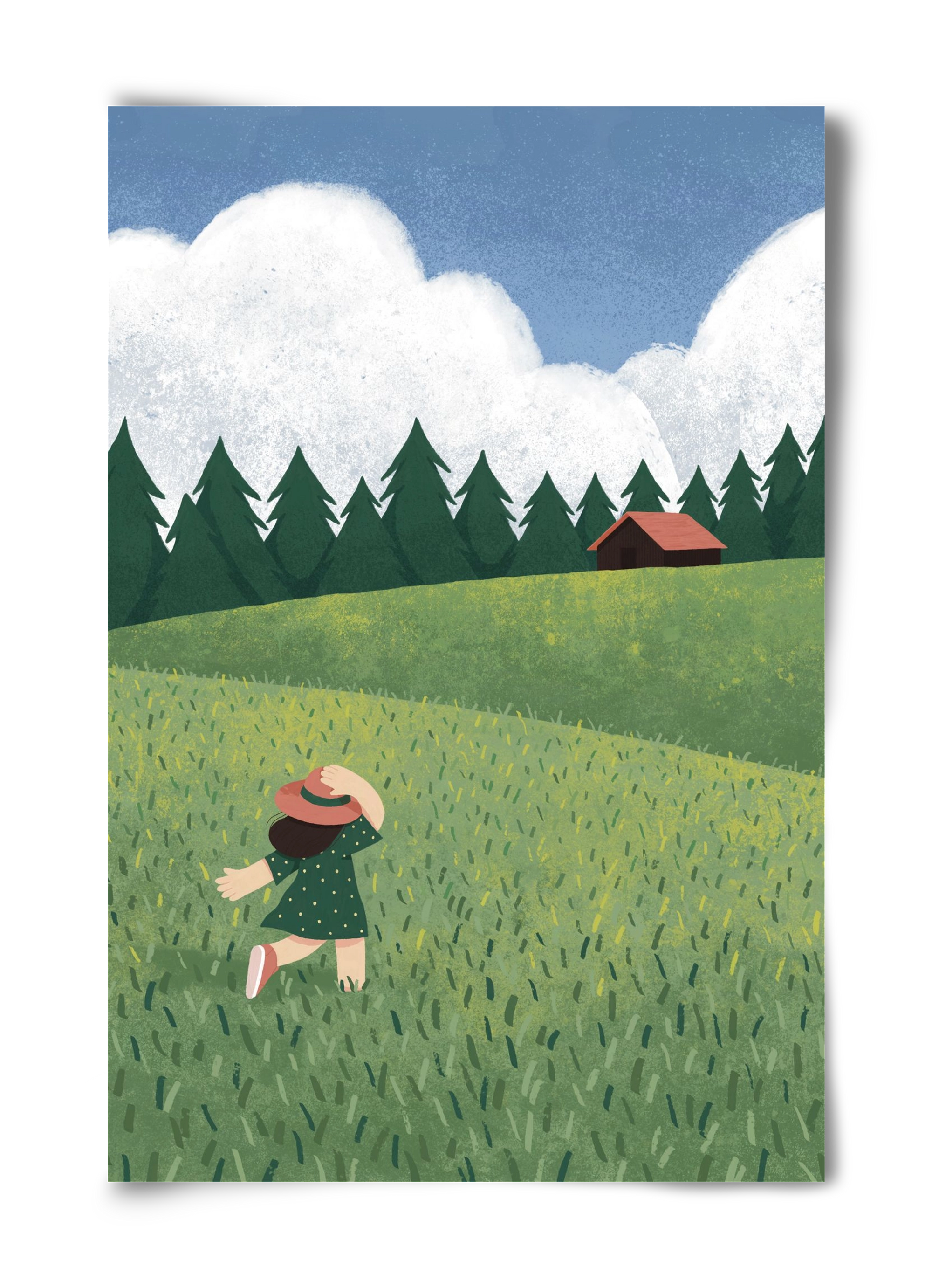 Szabadság, 40x60 cm, Keret nélkül