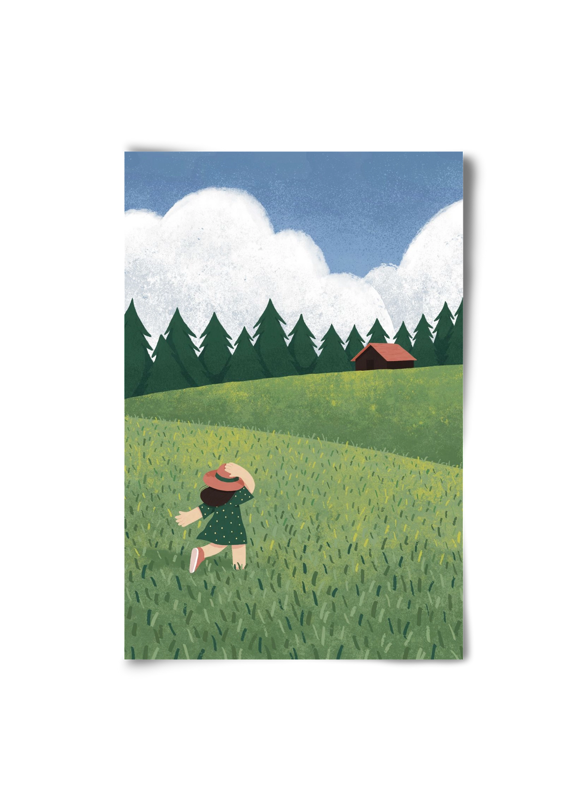 Szabadság, 20x30 cm, Keret nélkül