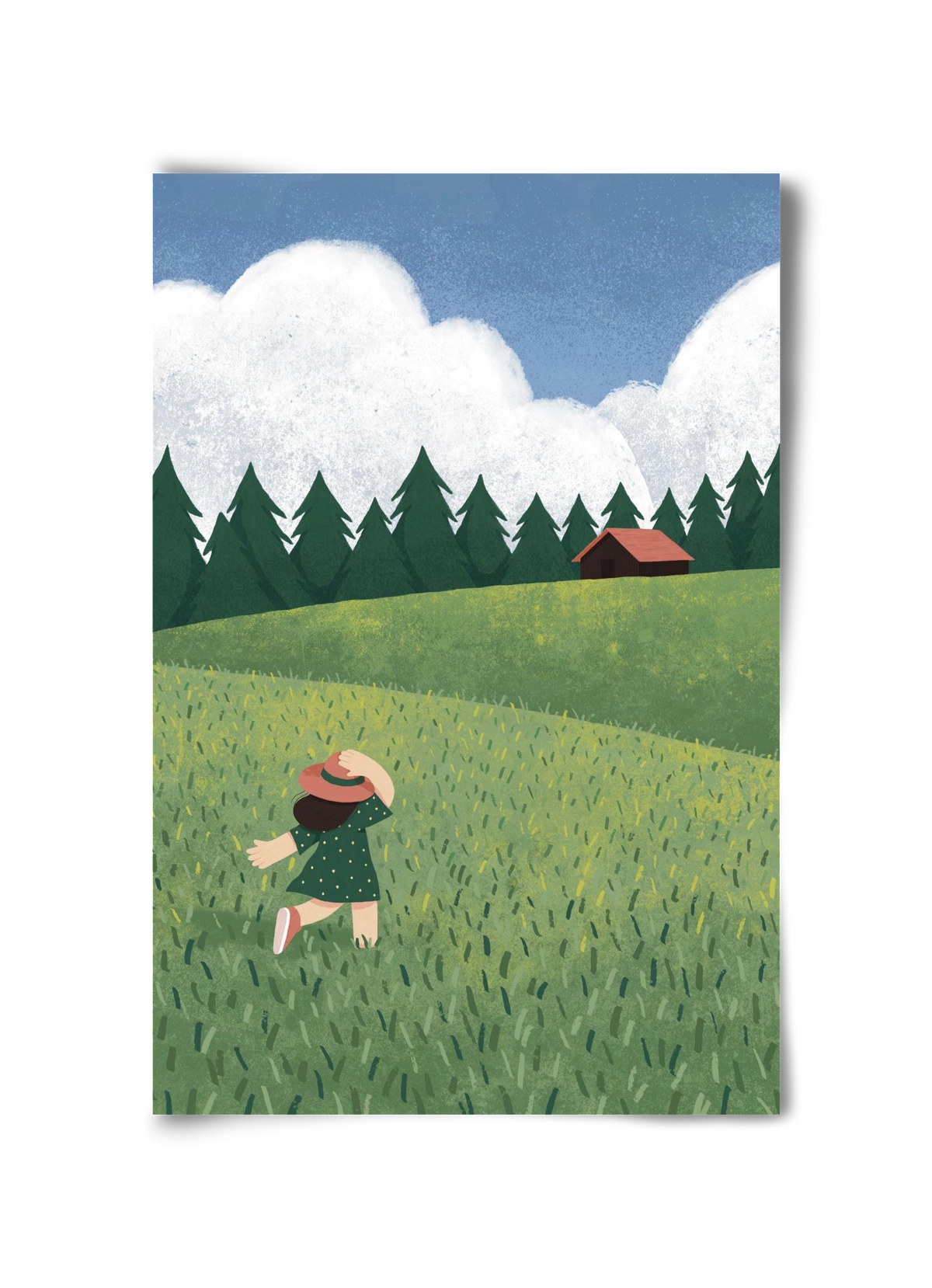 Szabadság, 30x45 cm, Keret nélkül