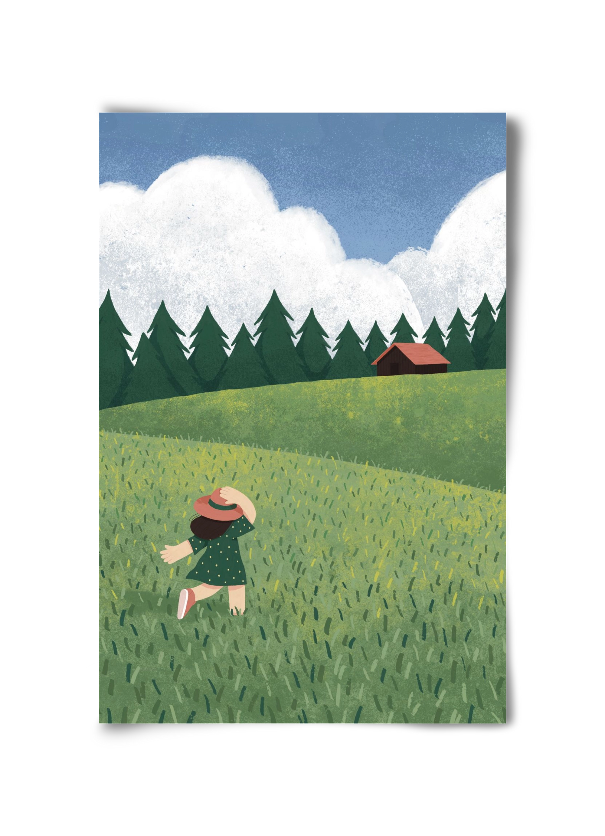 Szabadság, 30x45 cm, Keret nélkül