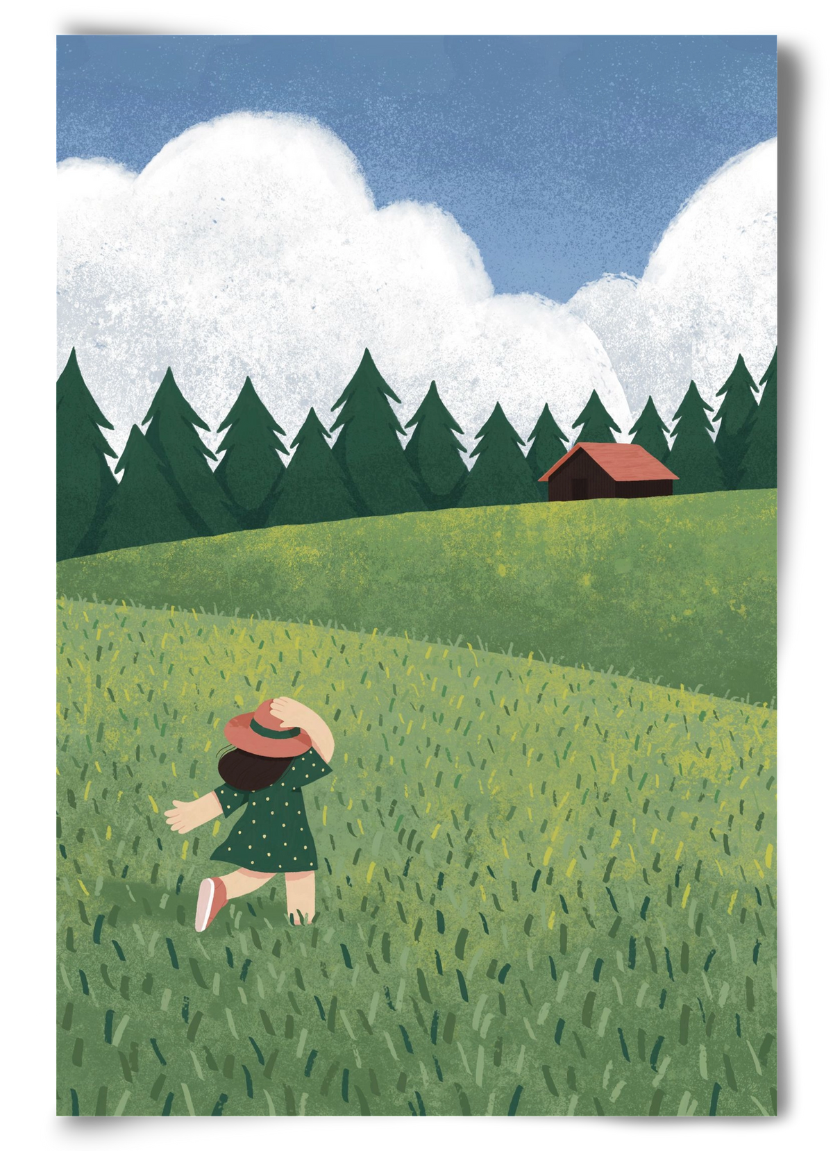 Szabadság, 60x90 cm, Keret nélkül