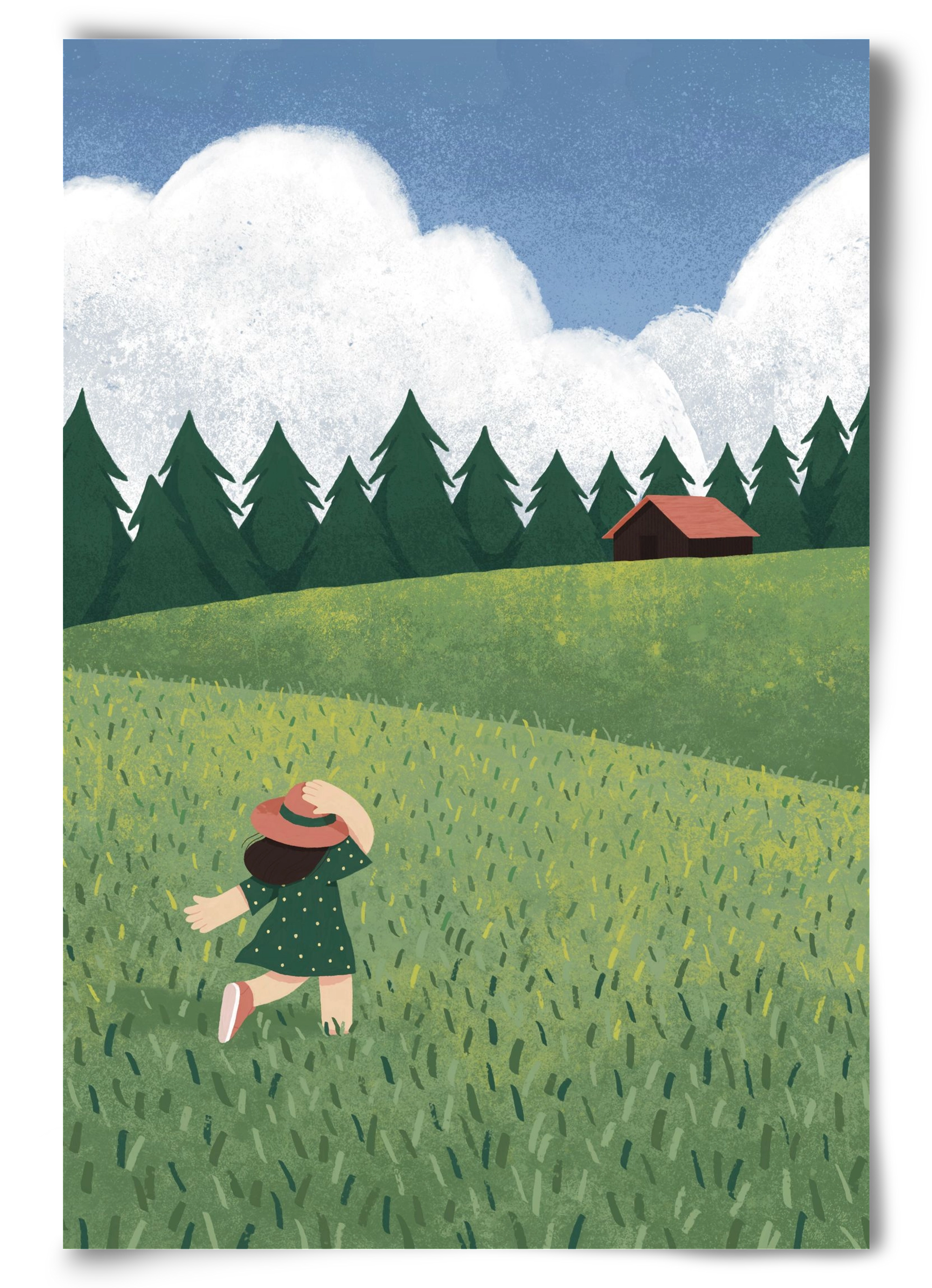 Szabadság, 60x90 cm, Keret nélkül