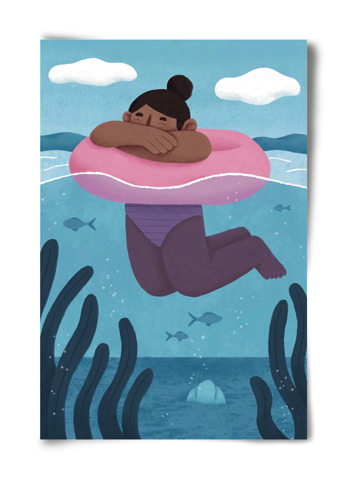 Nyár, 40x60 cm, Keret nélkül