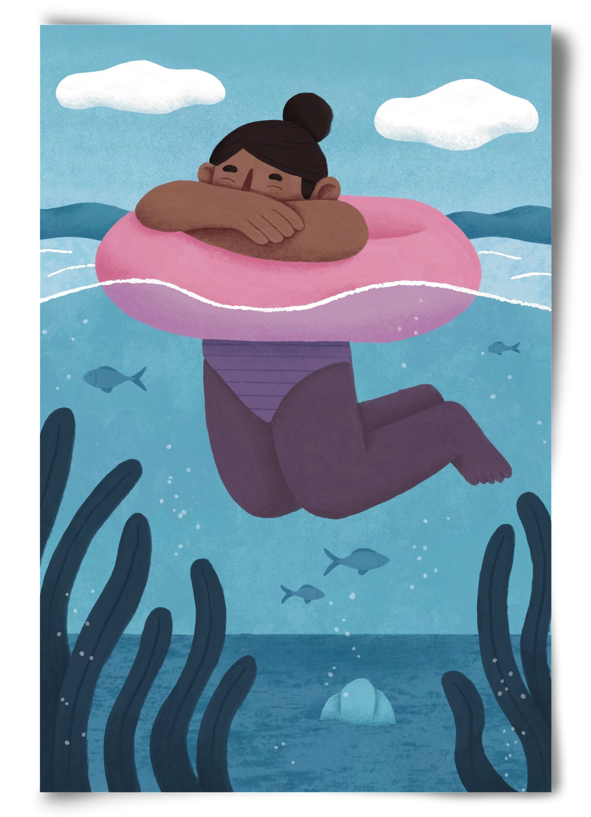 Nyár, 60x90 cm, Keret nélkül