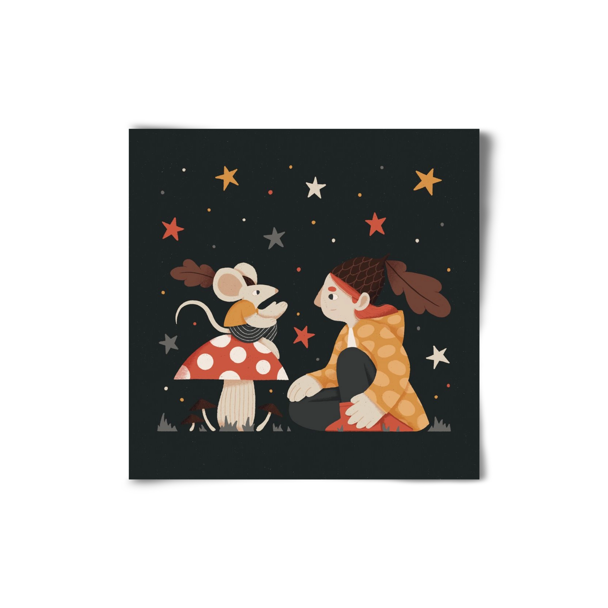 Mese, 20x20 cm, Keret nélkül