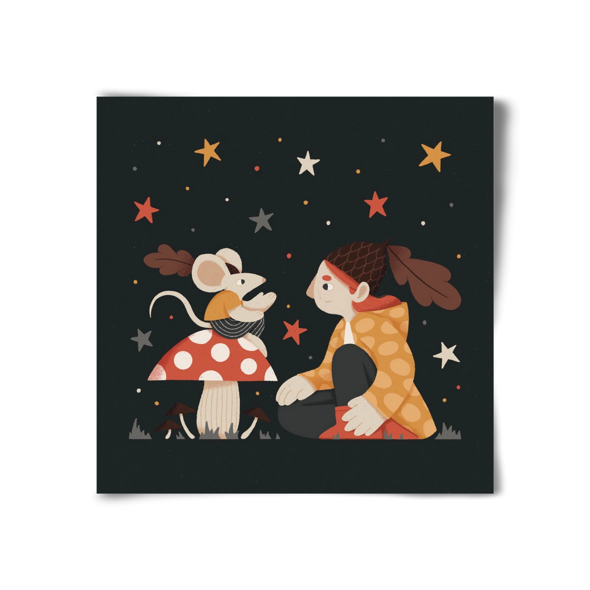 Mese, 30x30 cm, Keret nélkül