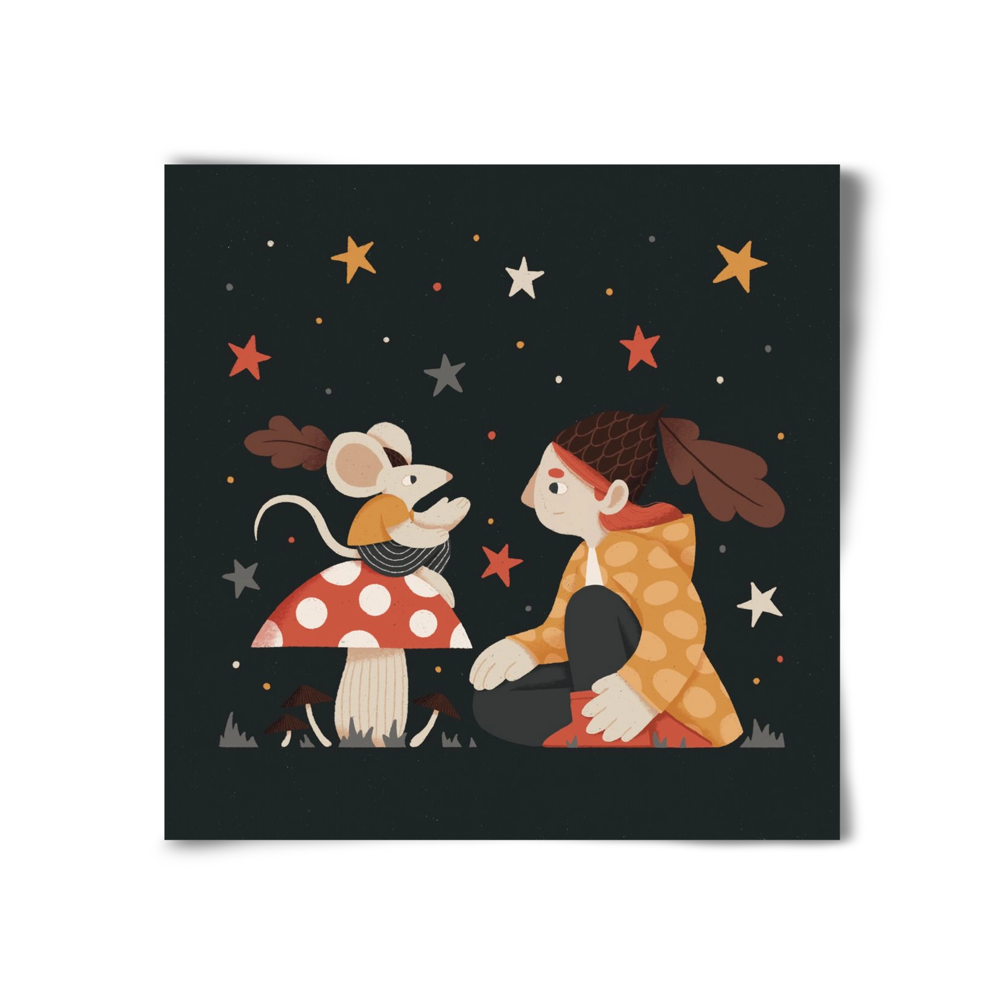 Mese, 30x30 cm, Keret nélkül