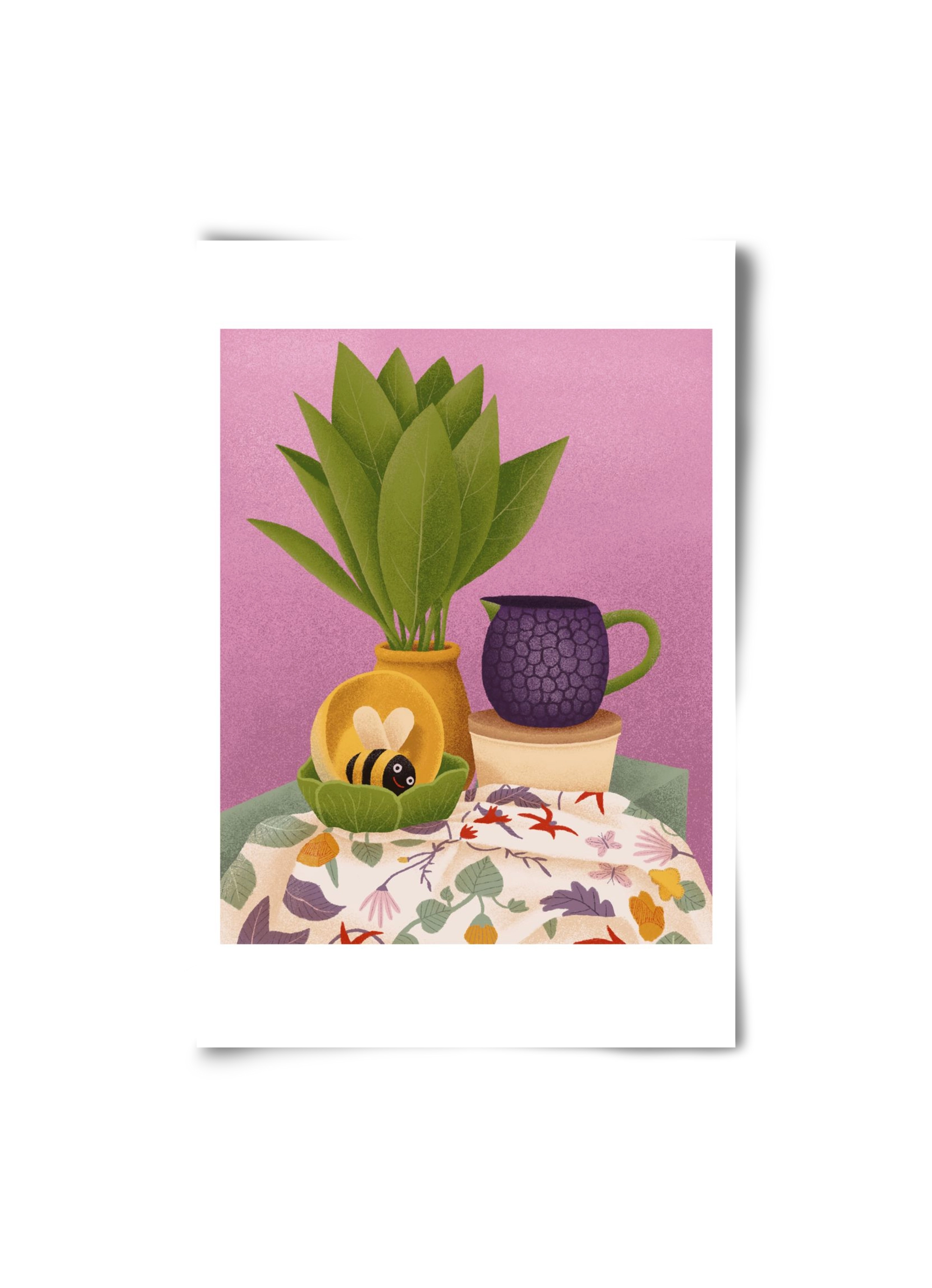 Csendélet, 20x30 cm, Keret nélkül