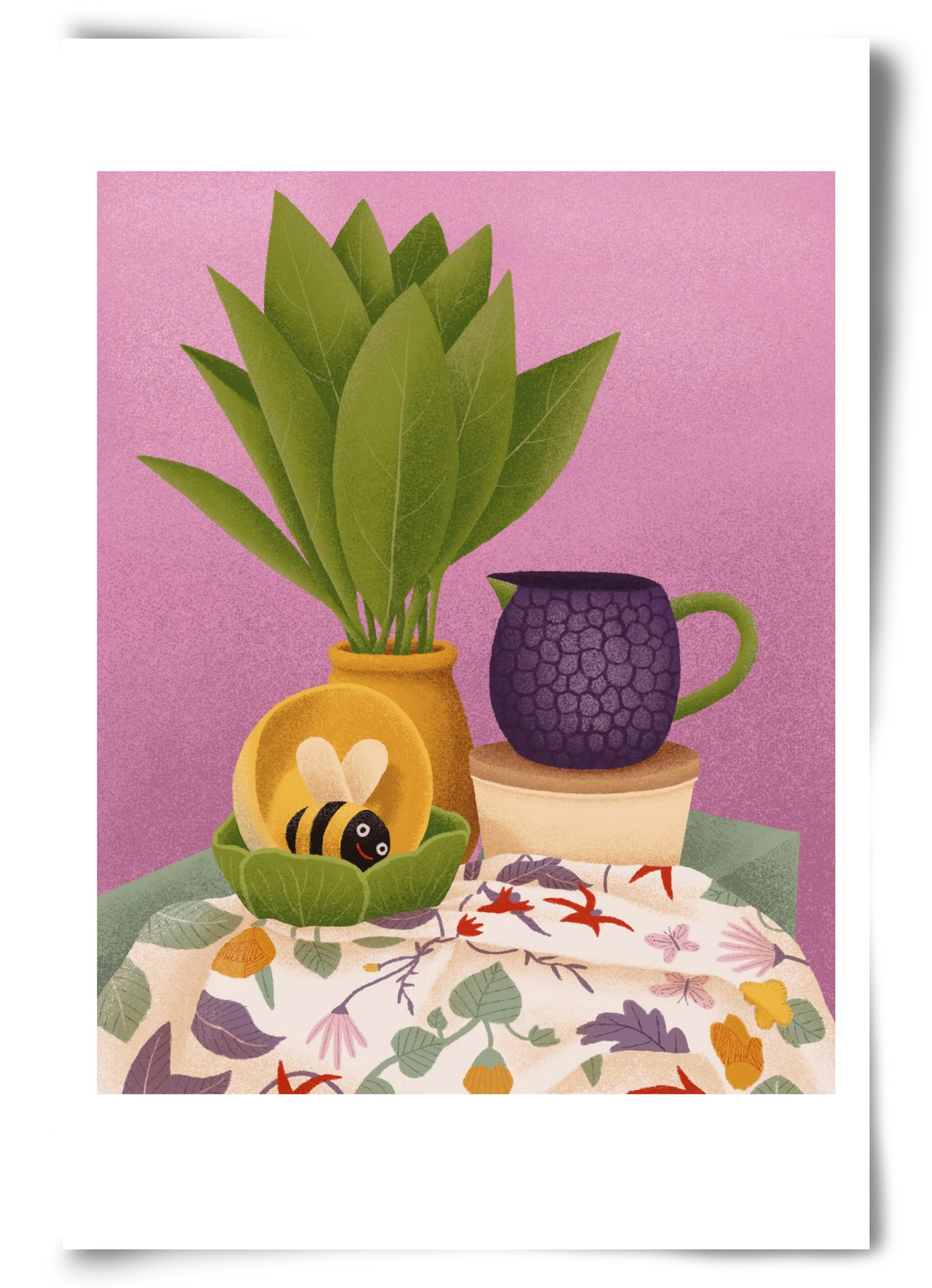 Csendélet, 60x90 cm, Keret nélkül