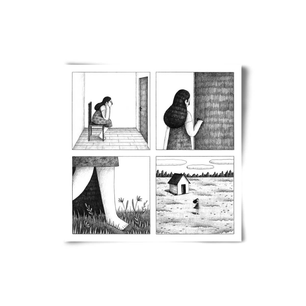 Falak, 20x20 cm, Keret nélkül