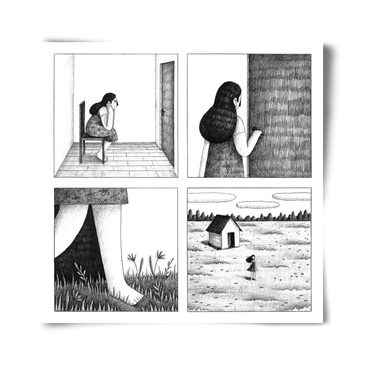 Falak, 40x40 cm, Keret nélkül