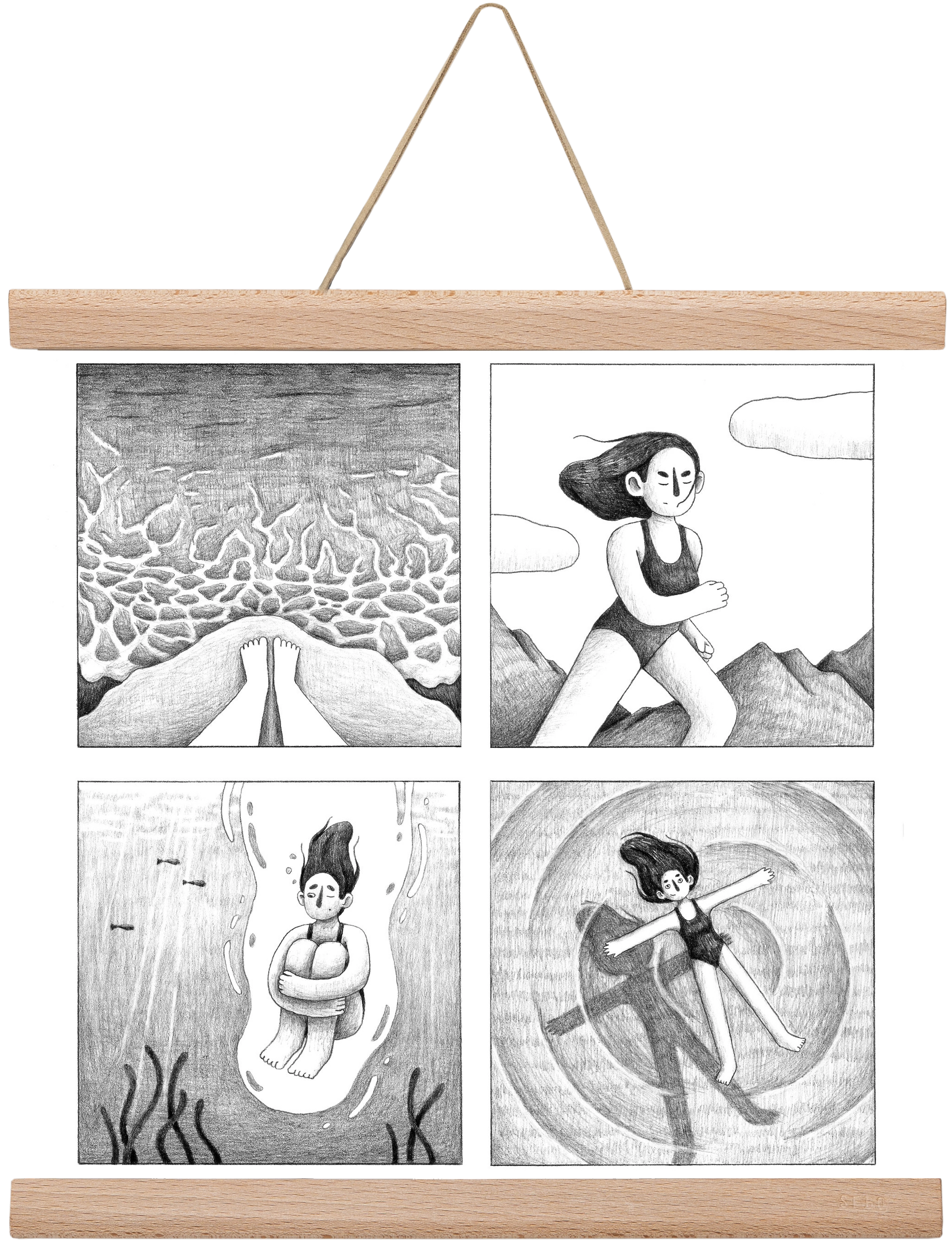 Komfortzóna, 30x30 cm (30x30 cm), Tölgy akasztó