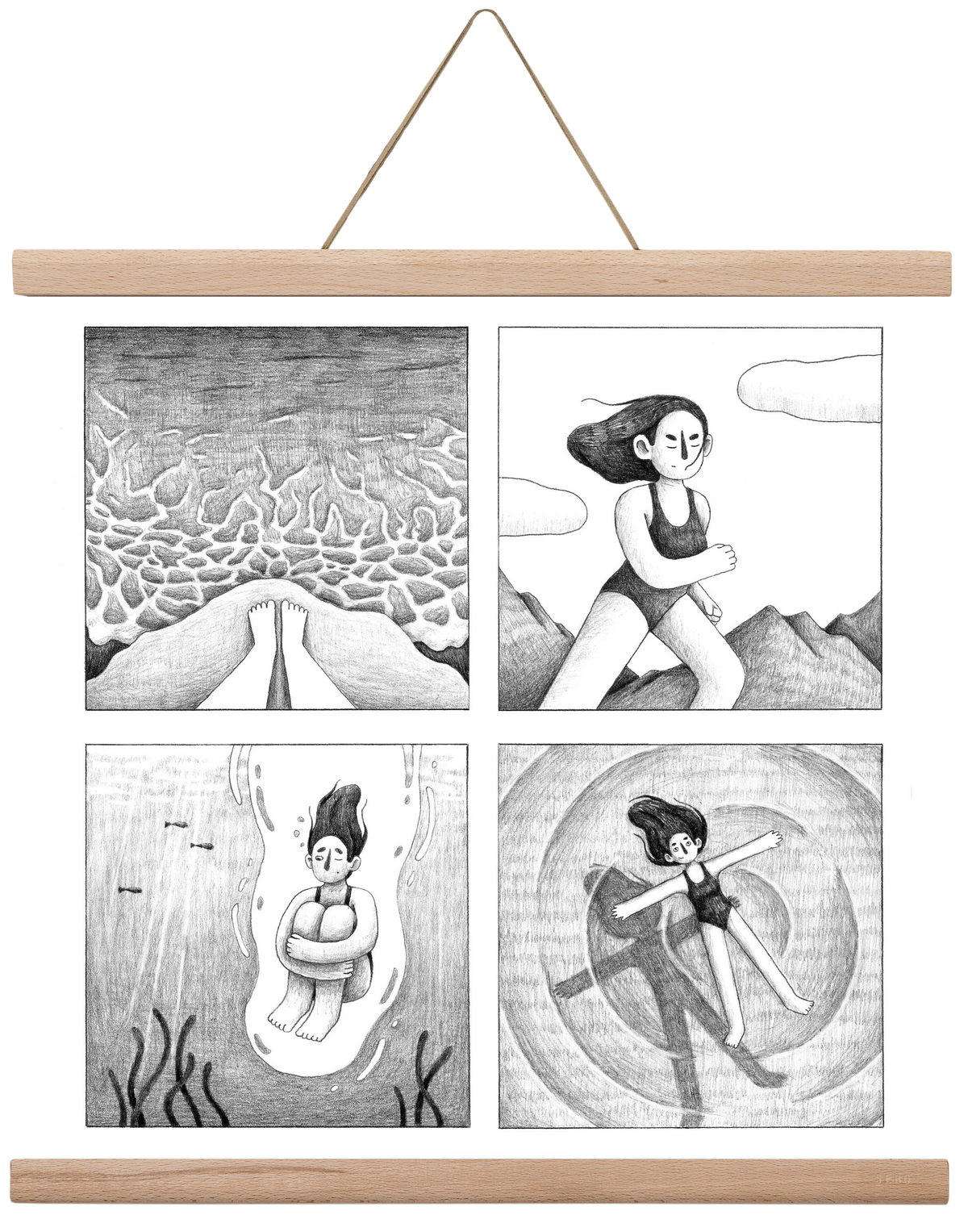 Komfortzóna, 40x40 cm (40x40 cm), Tölgy akasztó