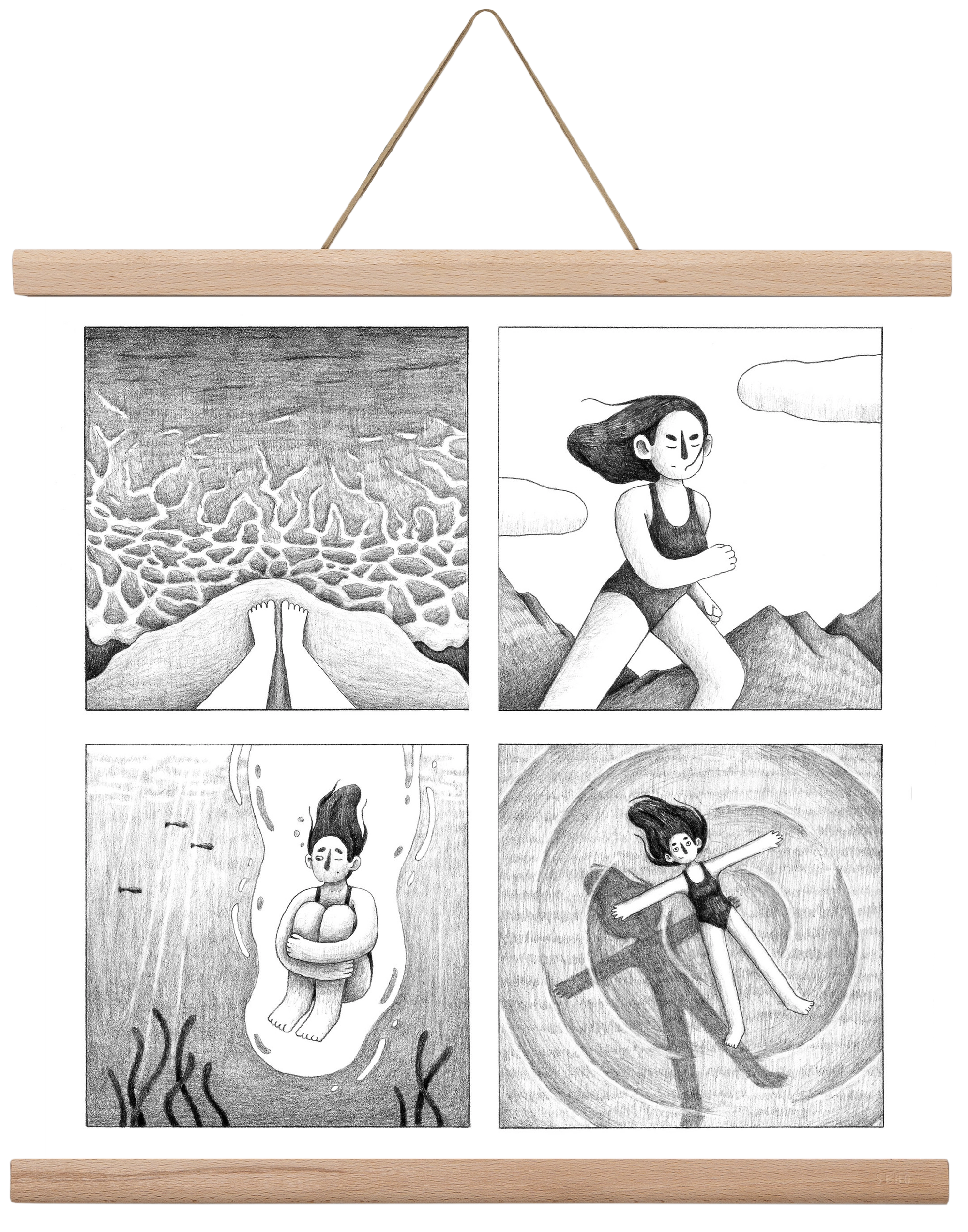 Komfortzóna, 40x40 cm (40x40 cm), Tölgy akasztó