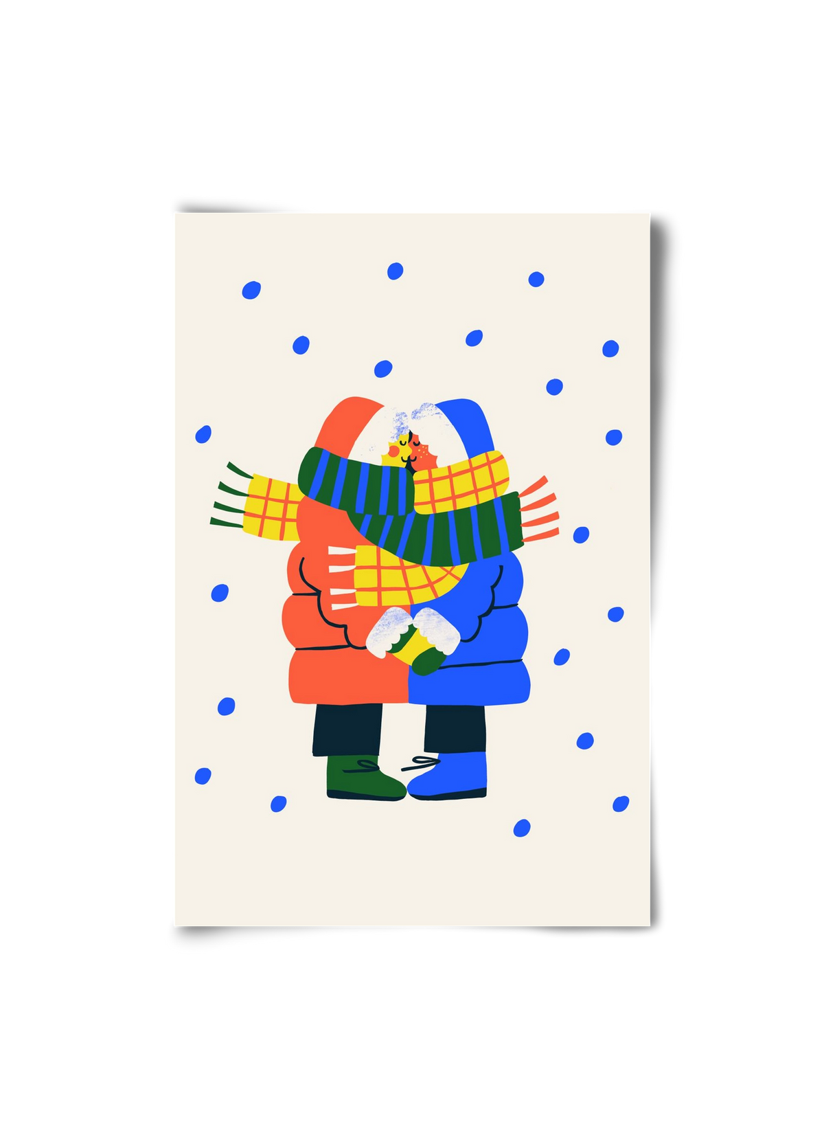 Winter Love, 20x30 cm, Keret nélkül
