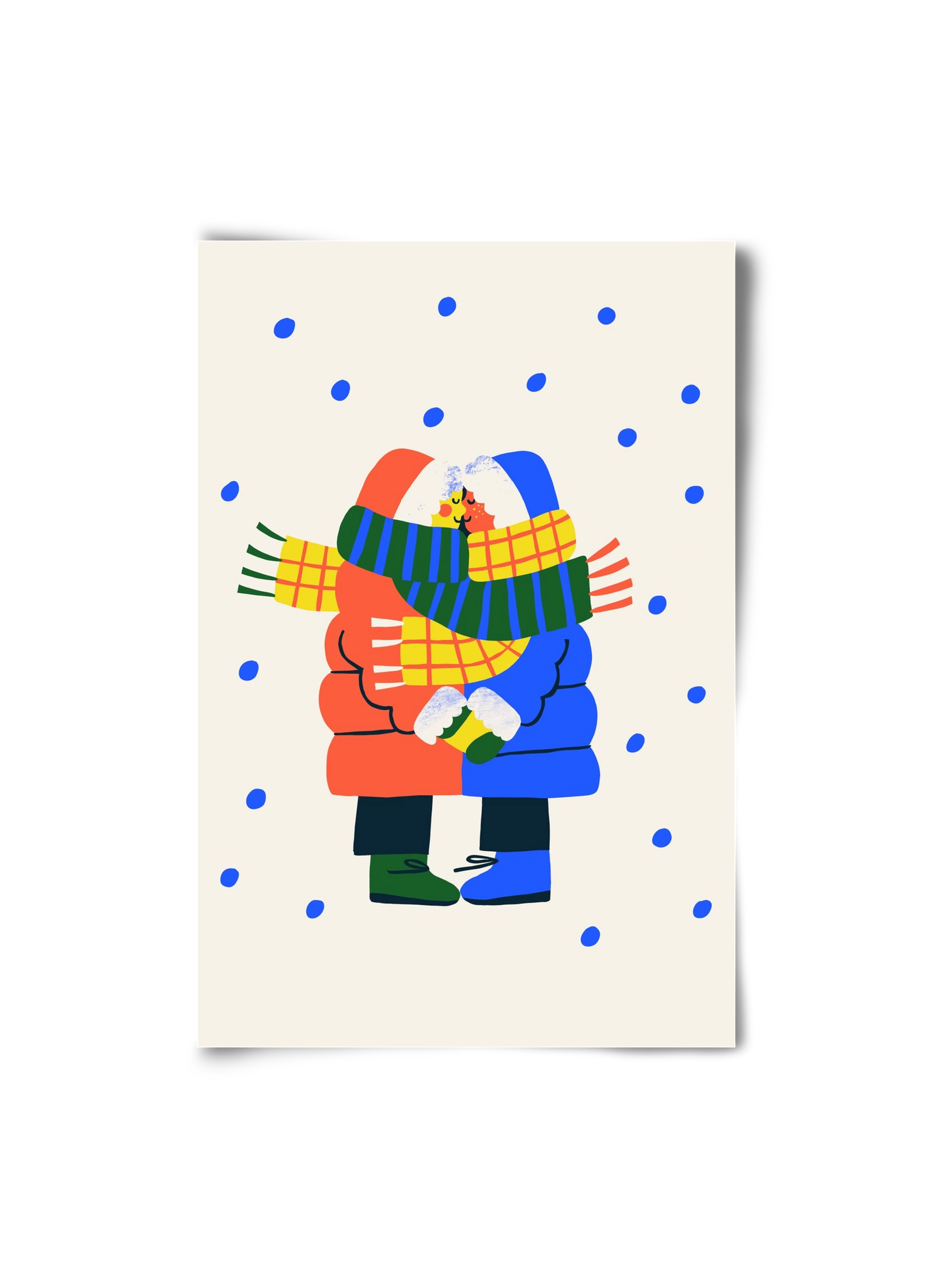 Winter Love, 20x30 cm, Keret nélkül