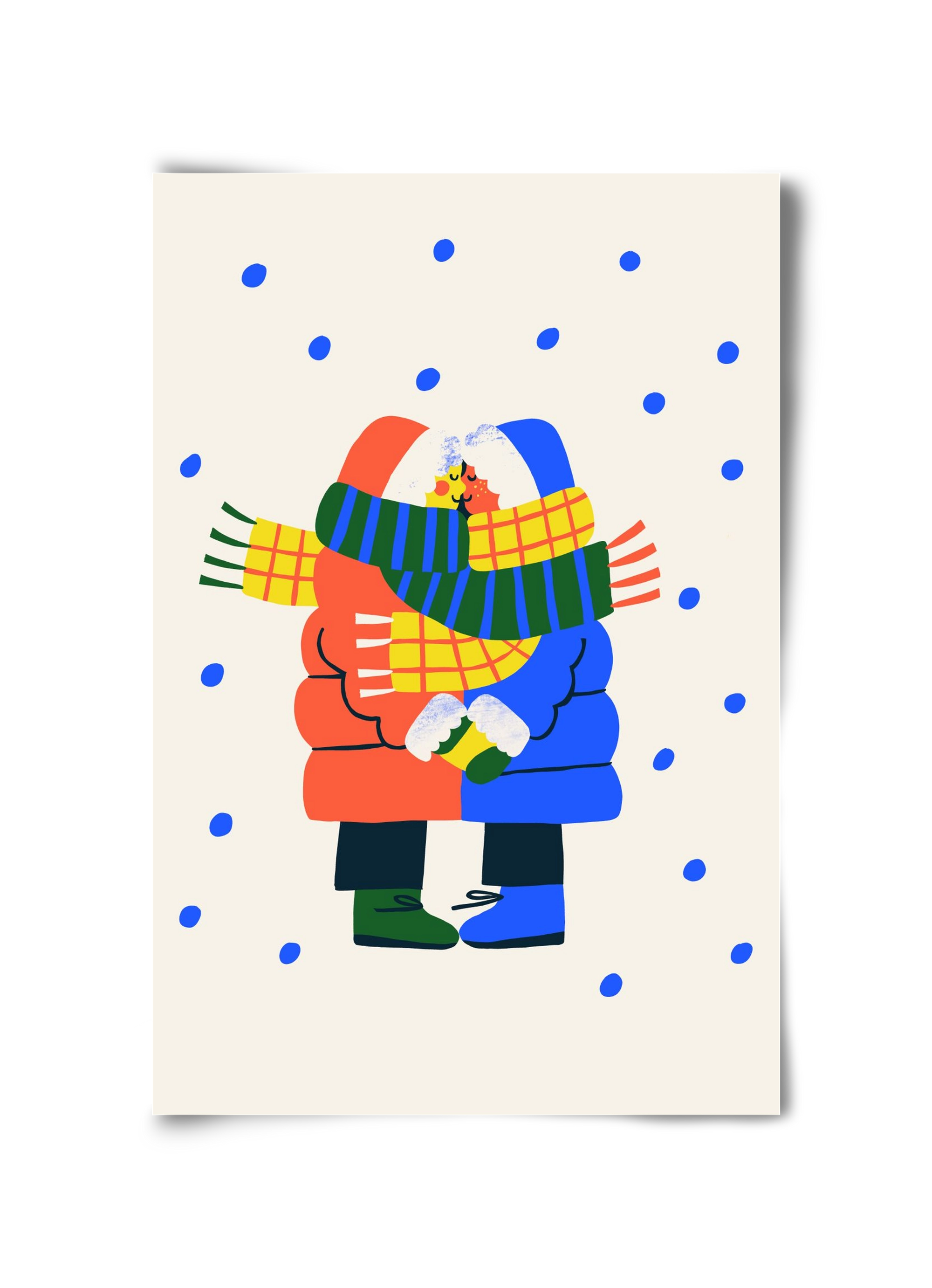 Winter Love, 30x45 cm, Keret nélkül