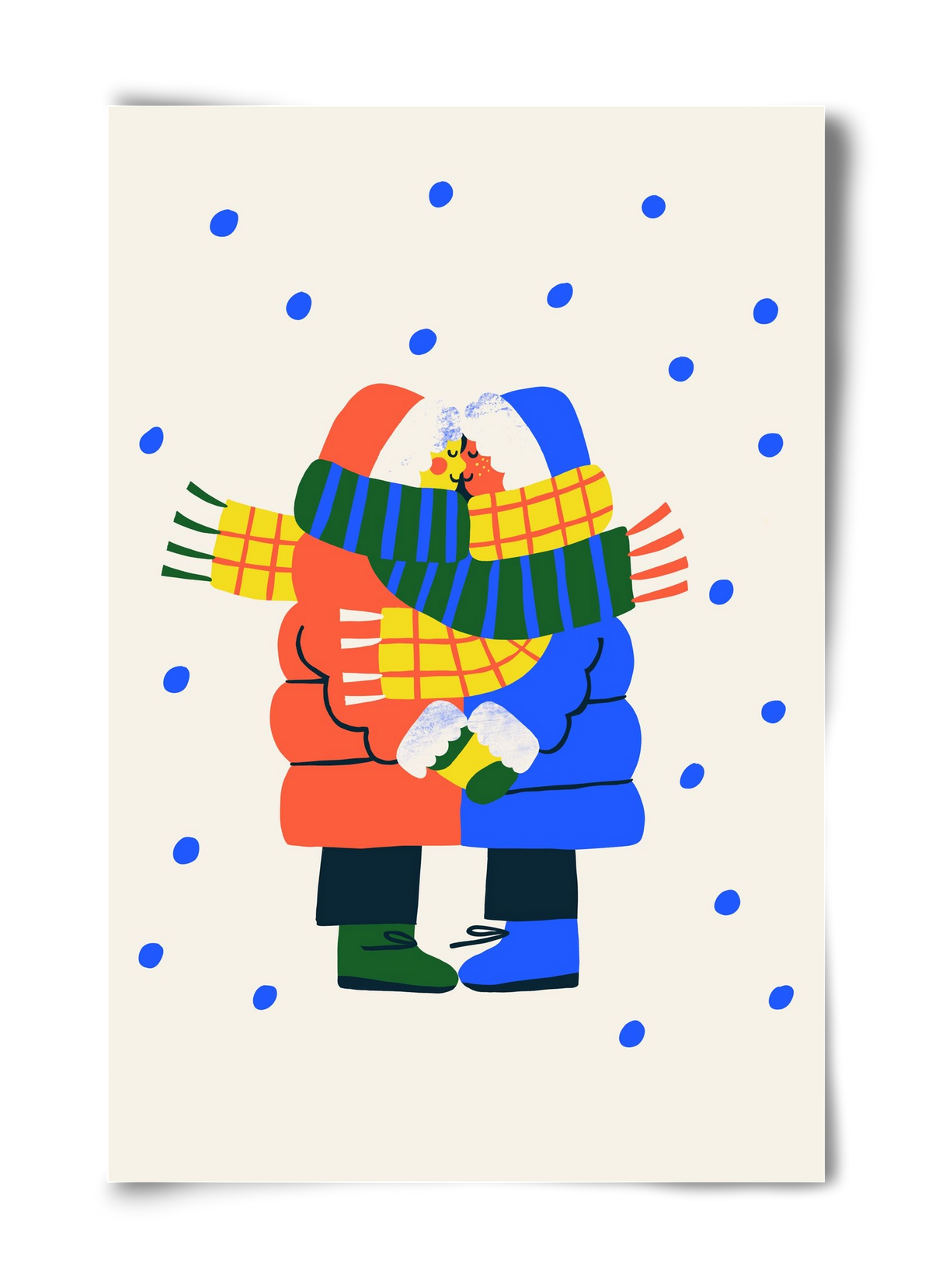 Winter Love, 40x60 cm, Keret nélkül