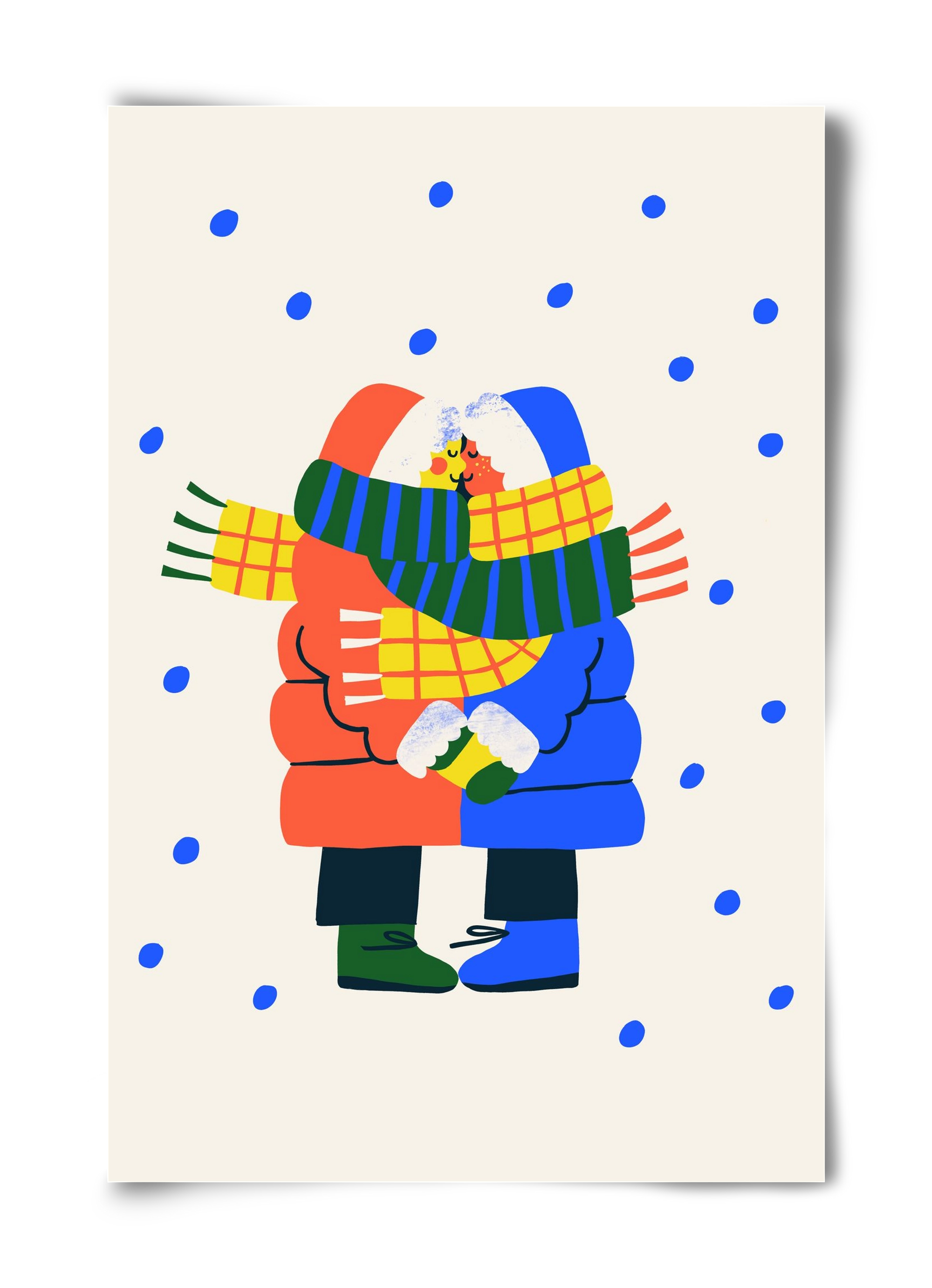 Winter Love, 40x60 cm, Keret nélkül