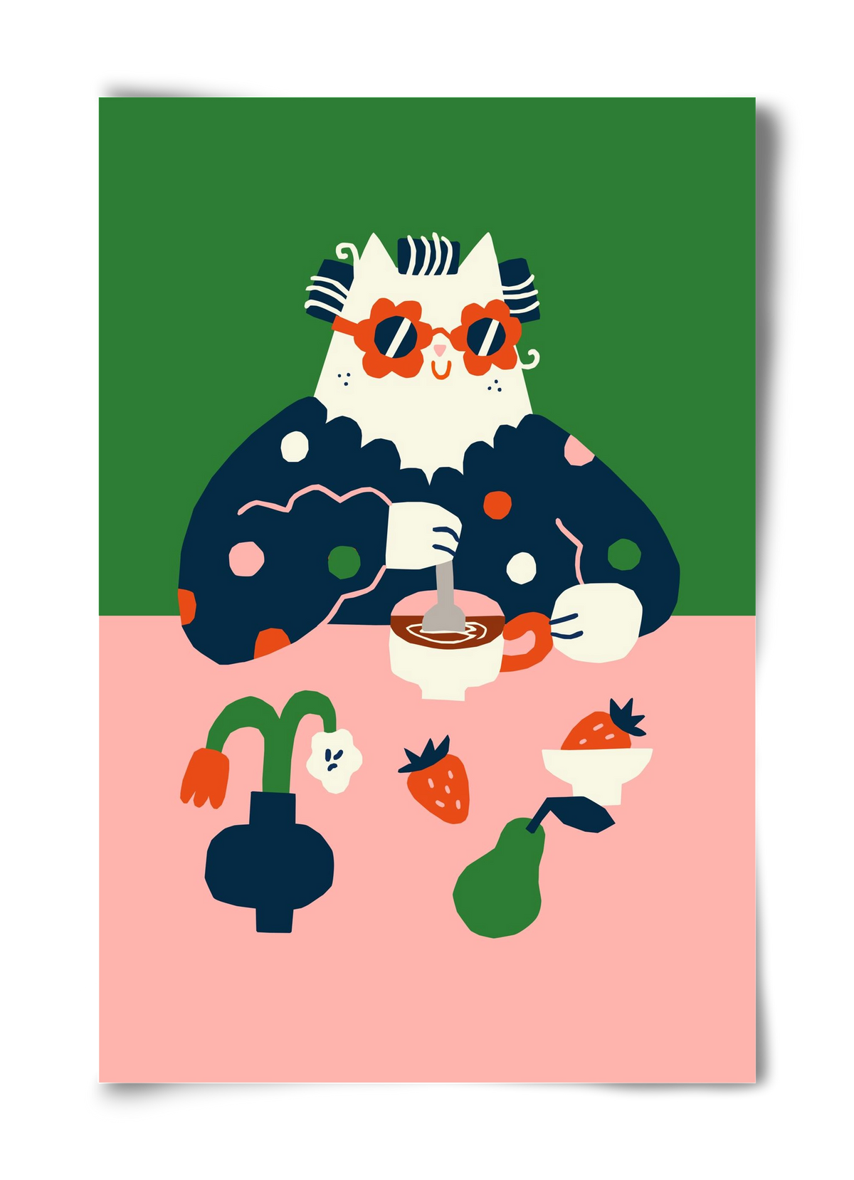 Good Morning, 40x60 cm, Keret nélkül