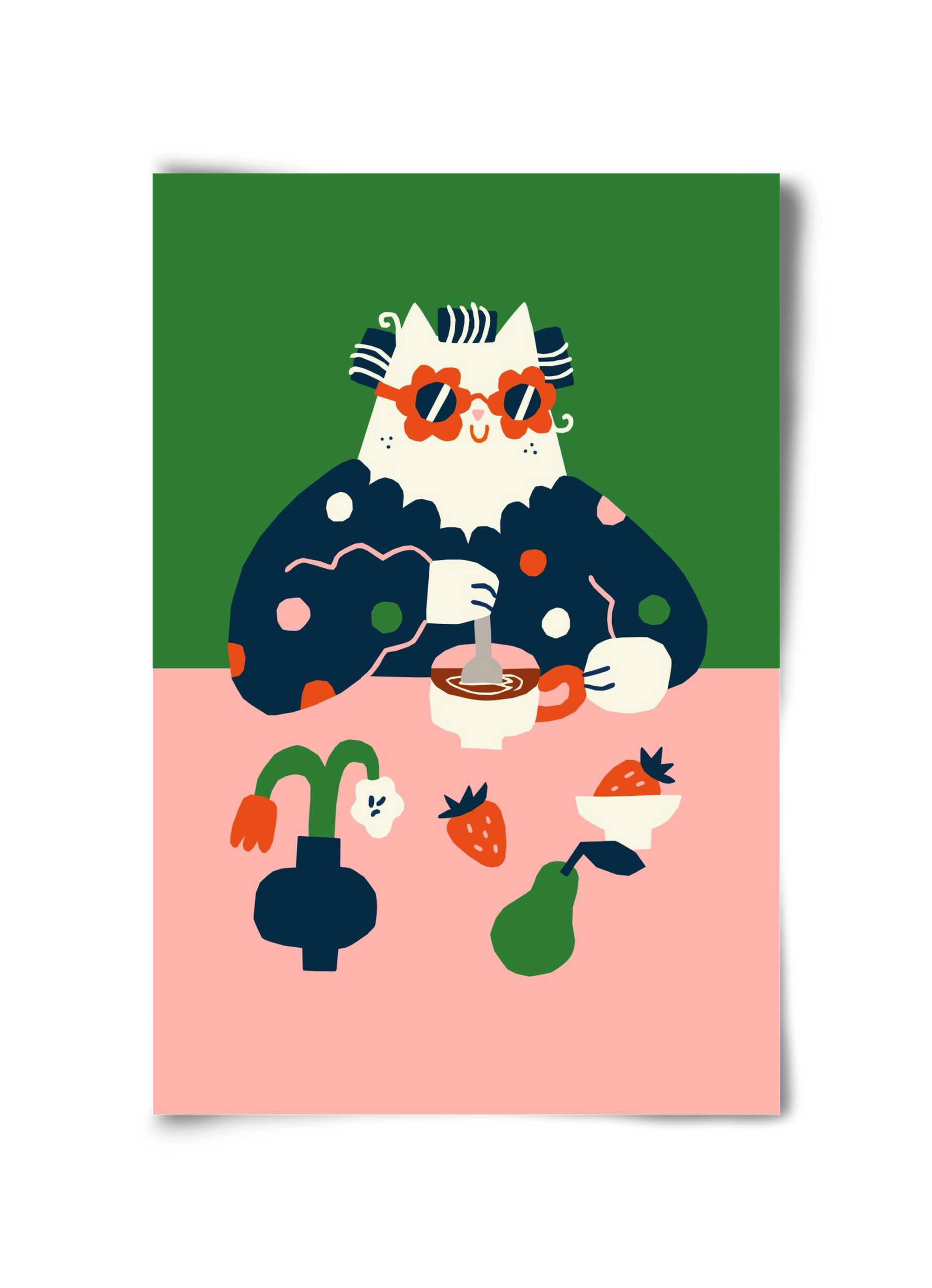 Good Morning, 30x45 cm, Keret nélkül